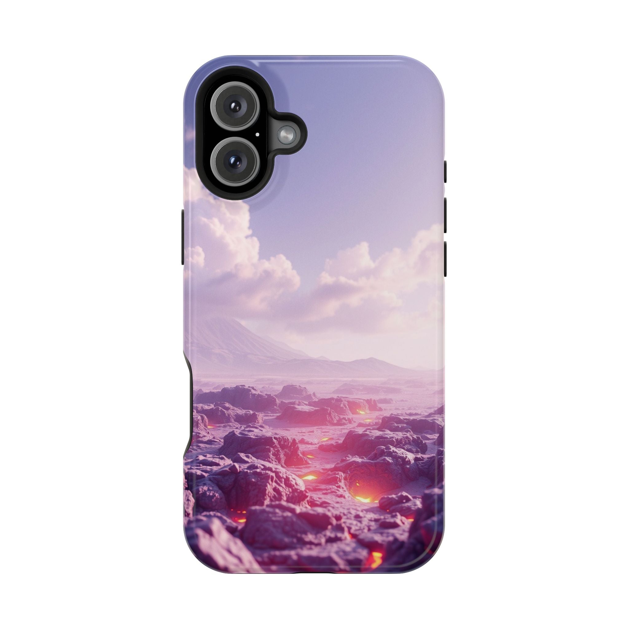 iPhone Lava Field Cinematic Art Slim Everyday Designer Case · iPhone Case