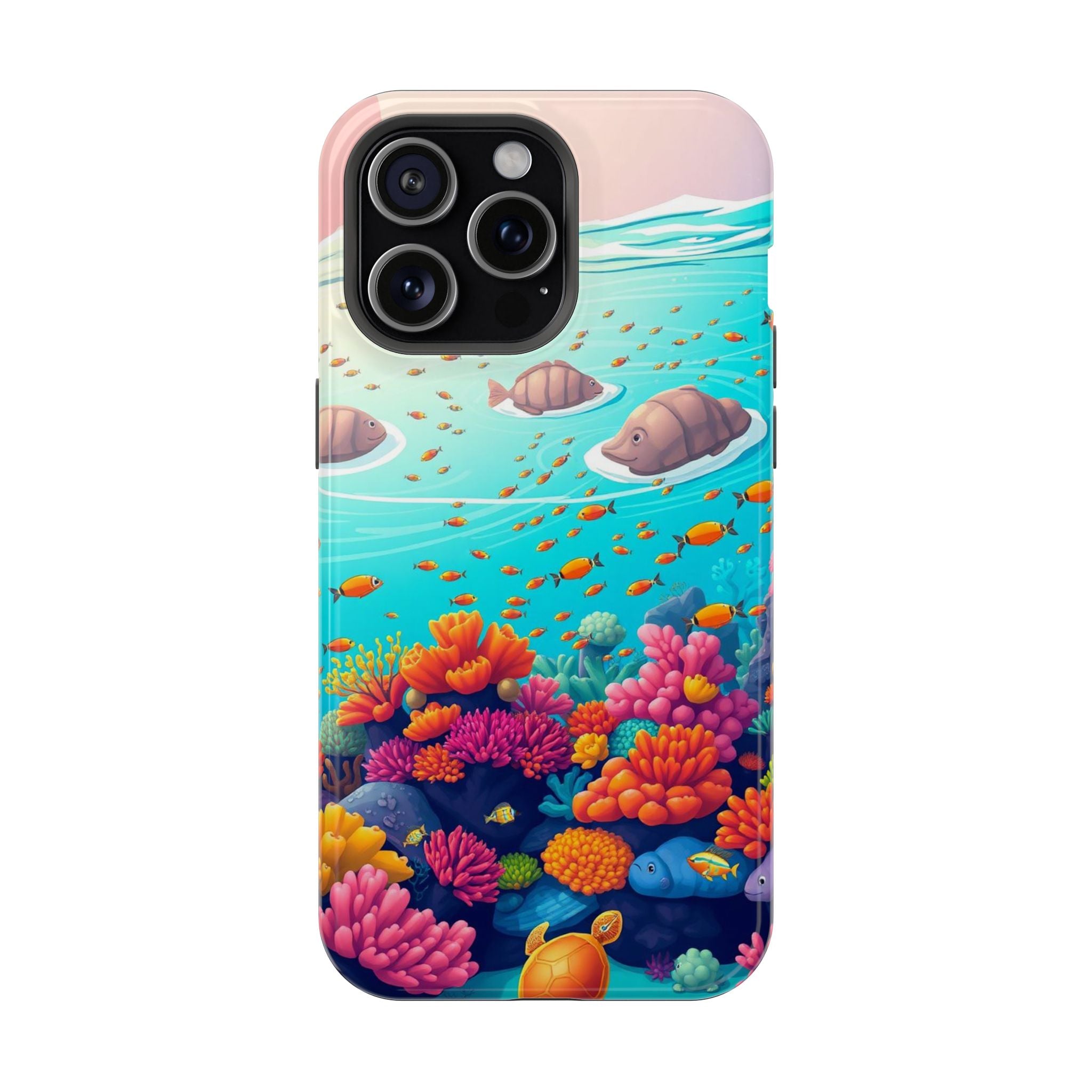 iPhone Coral Reef Panorama Kids Fun Phone Case Gift Slim Snap Case · iPhone Case