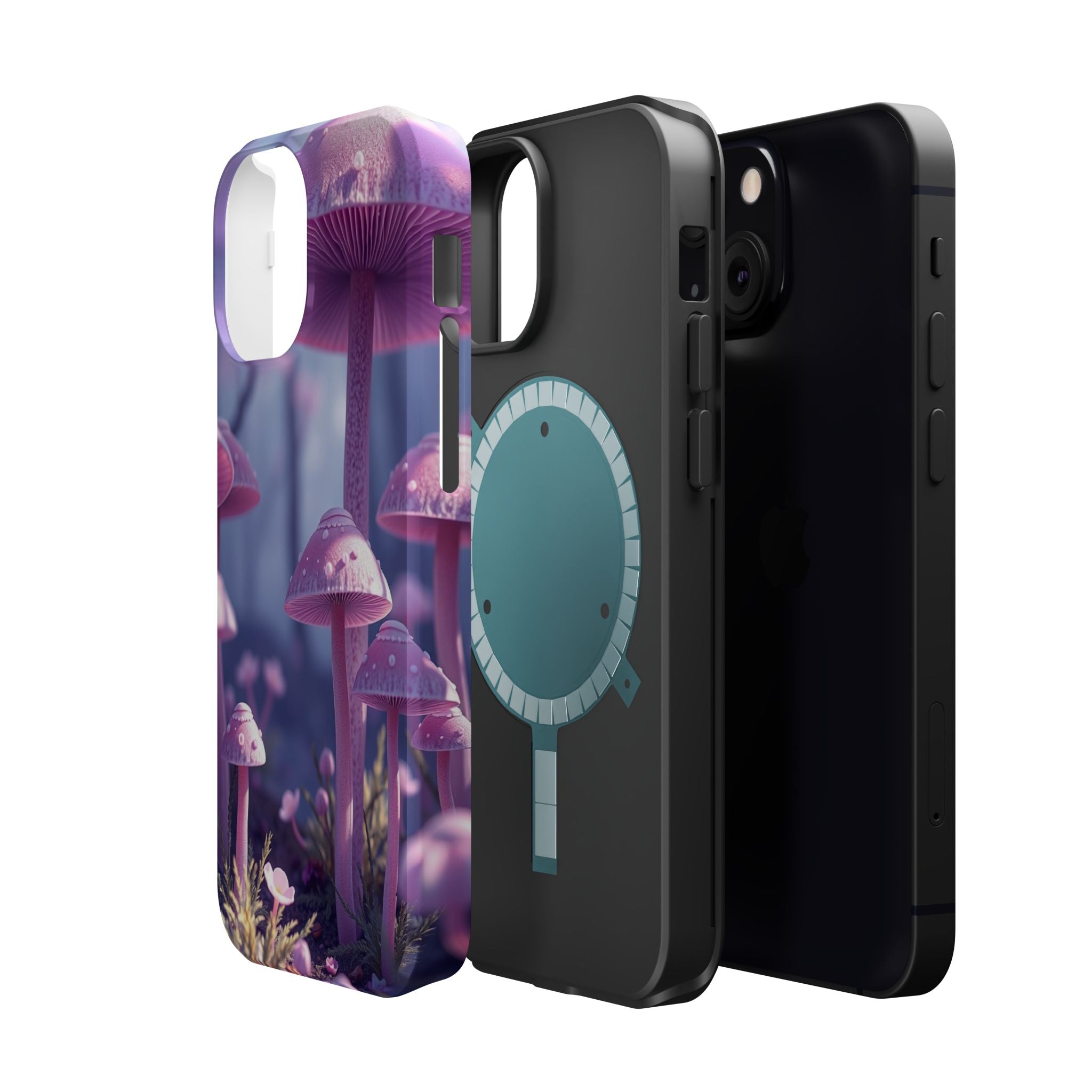 iPhone Mushroom Forest Dreamy Ethereal Slim Everyday Designer Case · iPhone Case