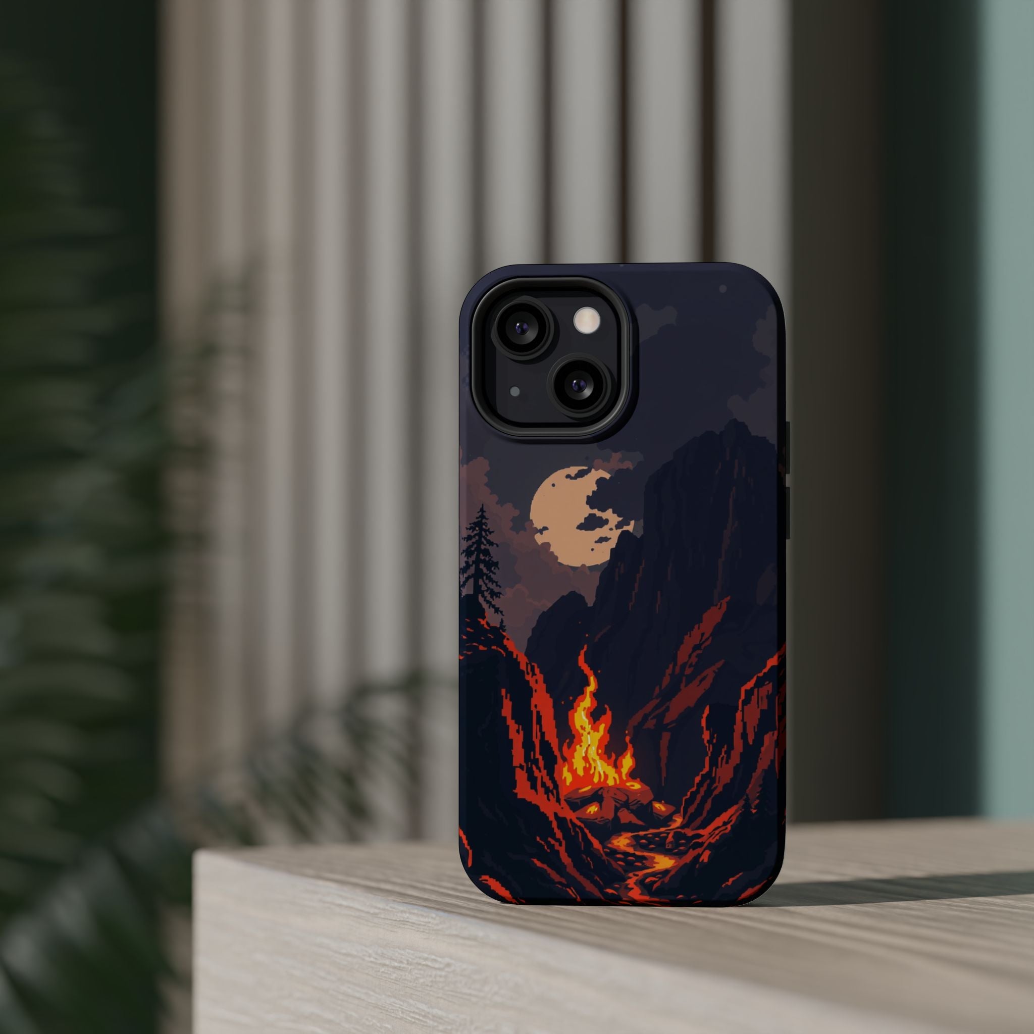 iPhone Wildfire Glow Mystic Art 13 Bold Modern Everyday Snap Case · iPhone Case