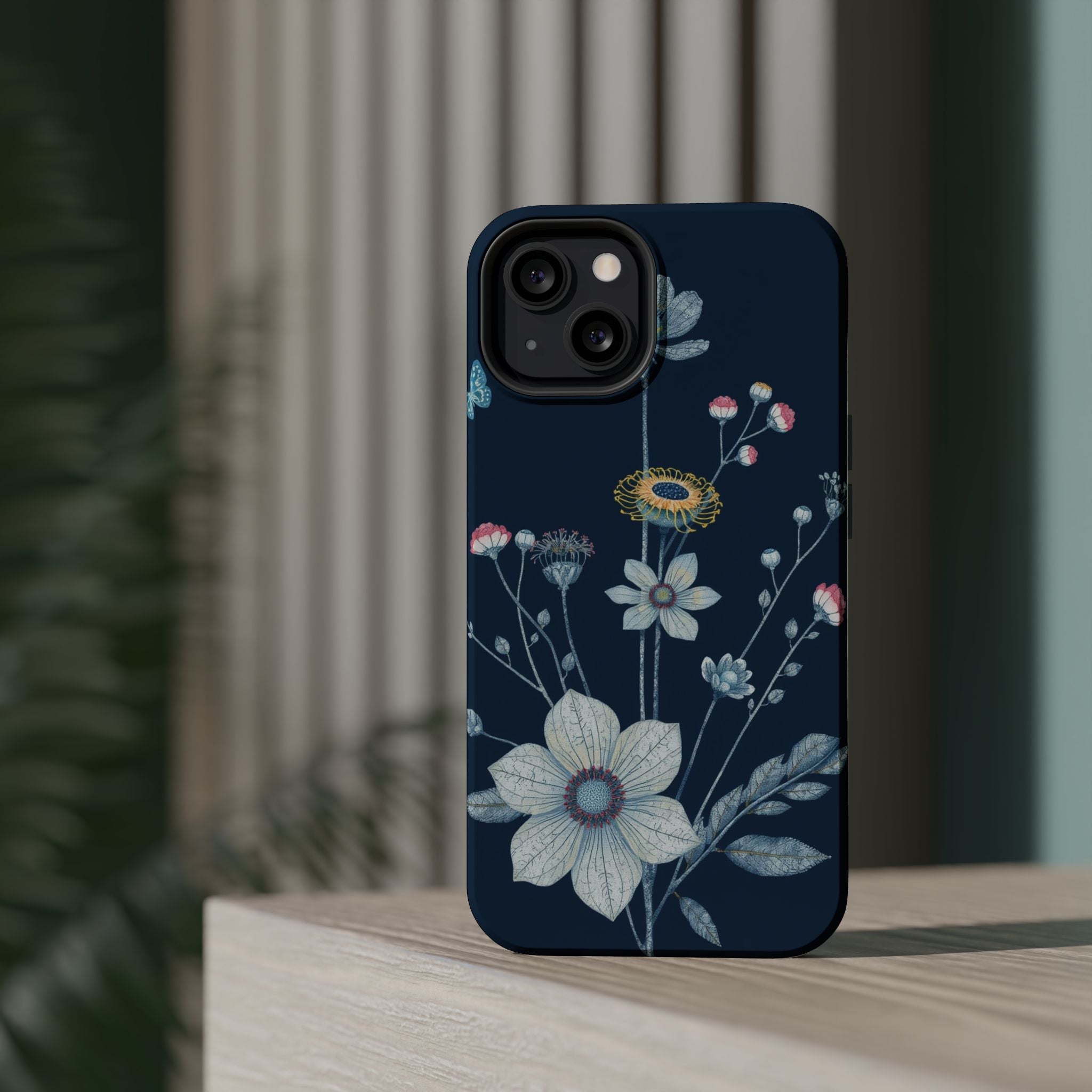 iPhone Vibrant Pressed Botanicals Design Slim Everyday Designer · iPhone Case