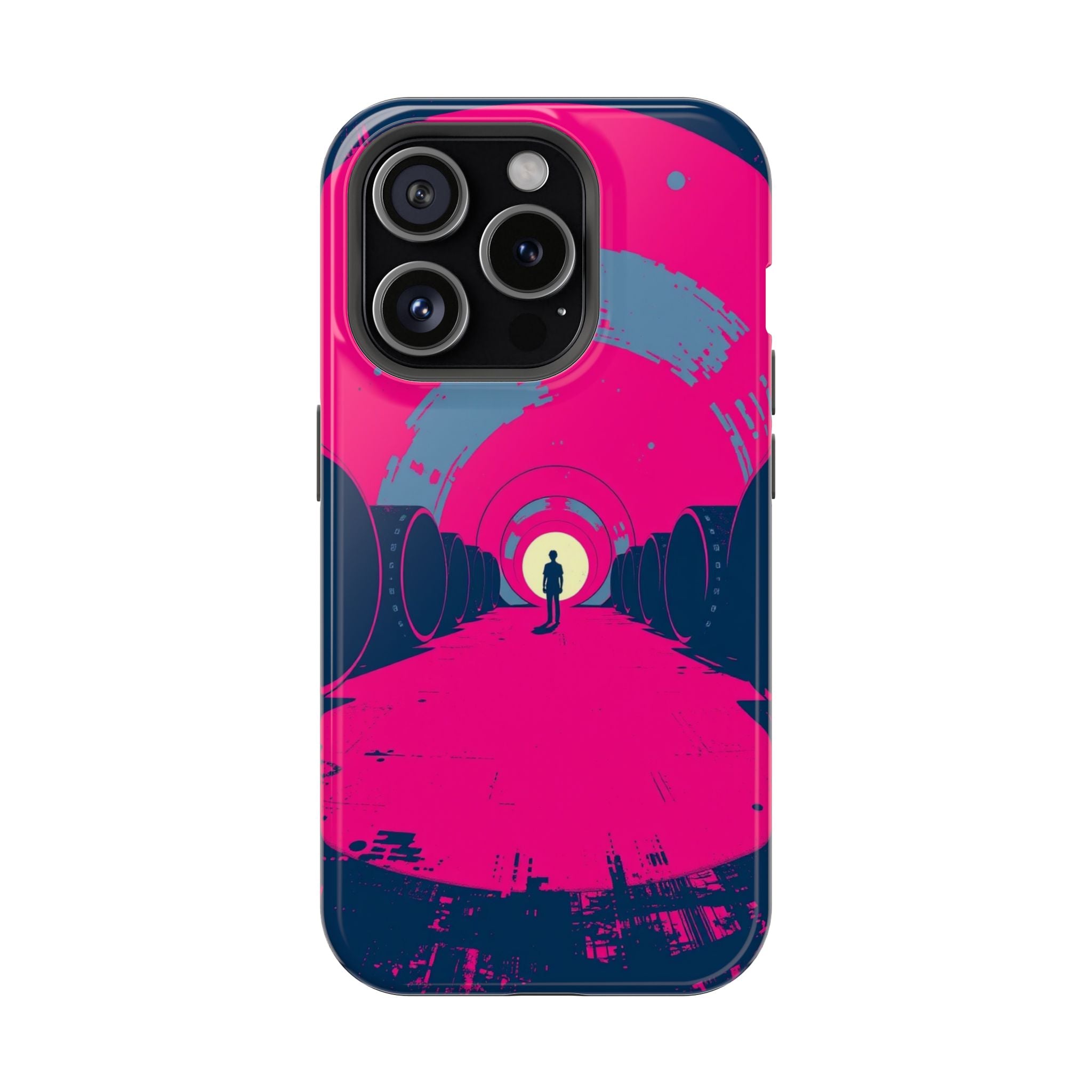 iPhone 1960s Mod Circles Bold Art Bold Modern Everyday Snap Case · iPhone Case