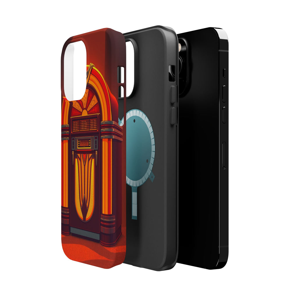 iPhone Jukebox Glow Pop Art Bold Bold Modern Everyday Snap Case · iPhone Case