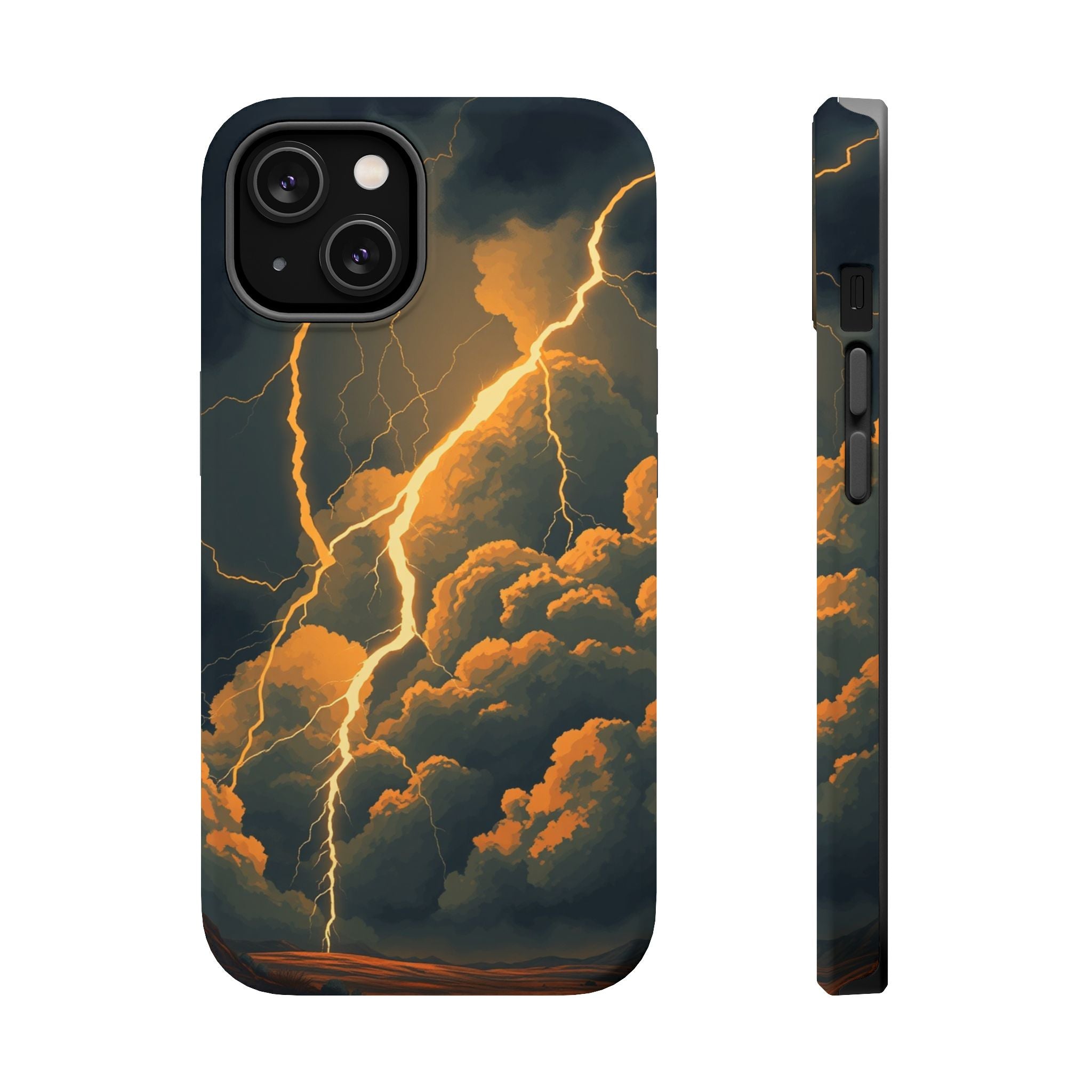 iPhone Vibrant Thunderstorm Sky Design Slim Everyday iPhone 18 Designer · iPhone