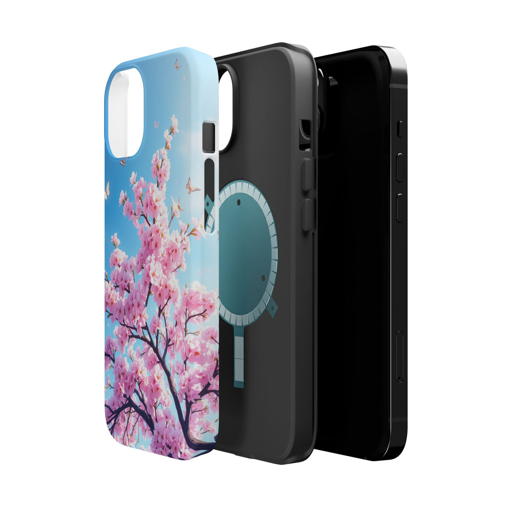 iPhone Cherry Blossom Floral Slim Everyday Designer Case · iPhone Case