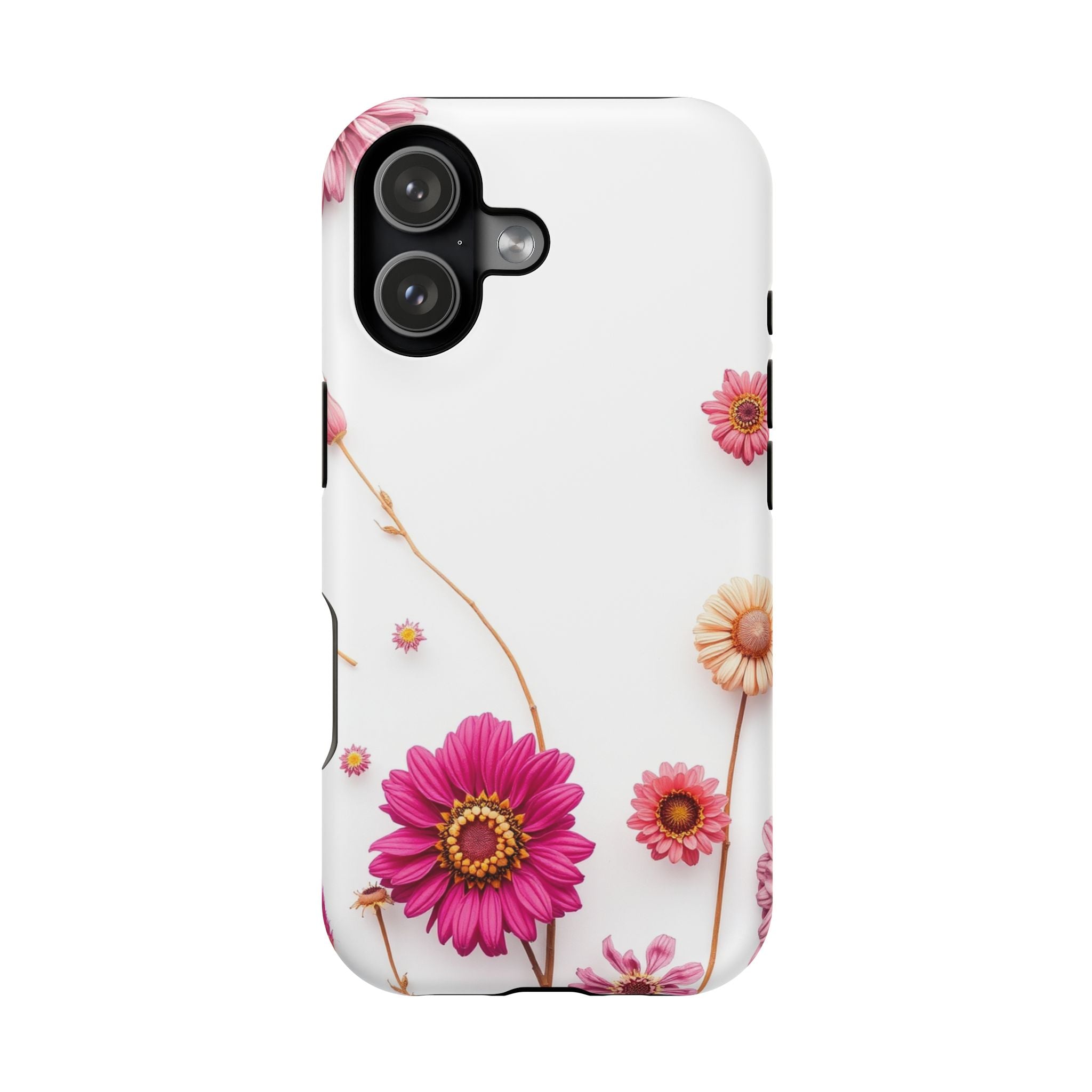 iPhone Earthy Dried Flower Flat Lay Design Slim iPhone Everyday · iPhone Case