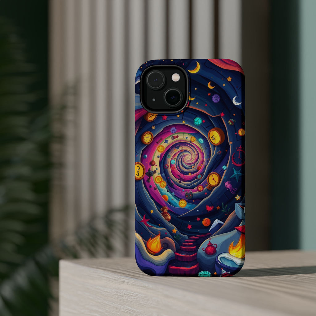 iPhone Time Portal Swirl Kids Fun iPhone Phone Case Gift Clean Minimal · iPhone
