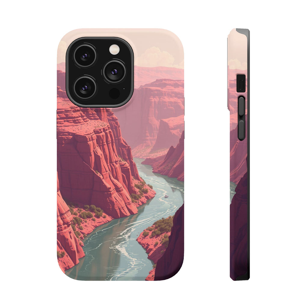 iPhone Rose Pink And Cream River Canyon Slim Everyday iPhone Designer · iPhone C
