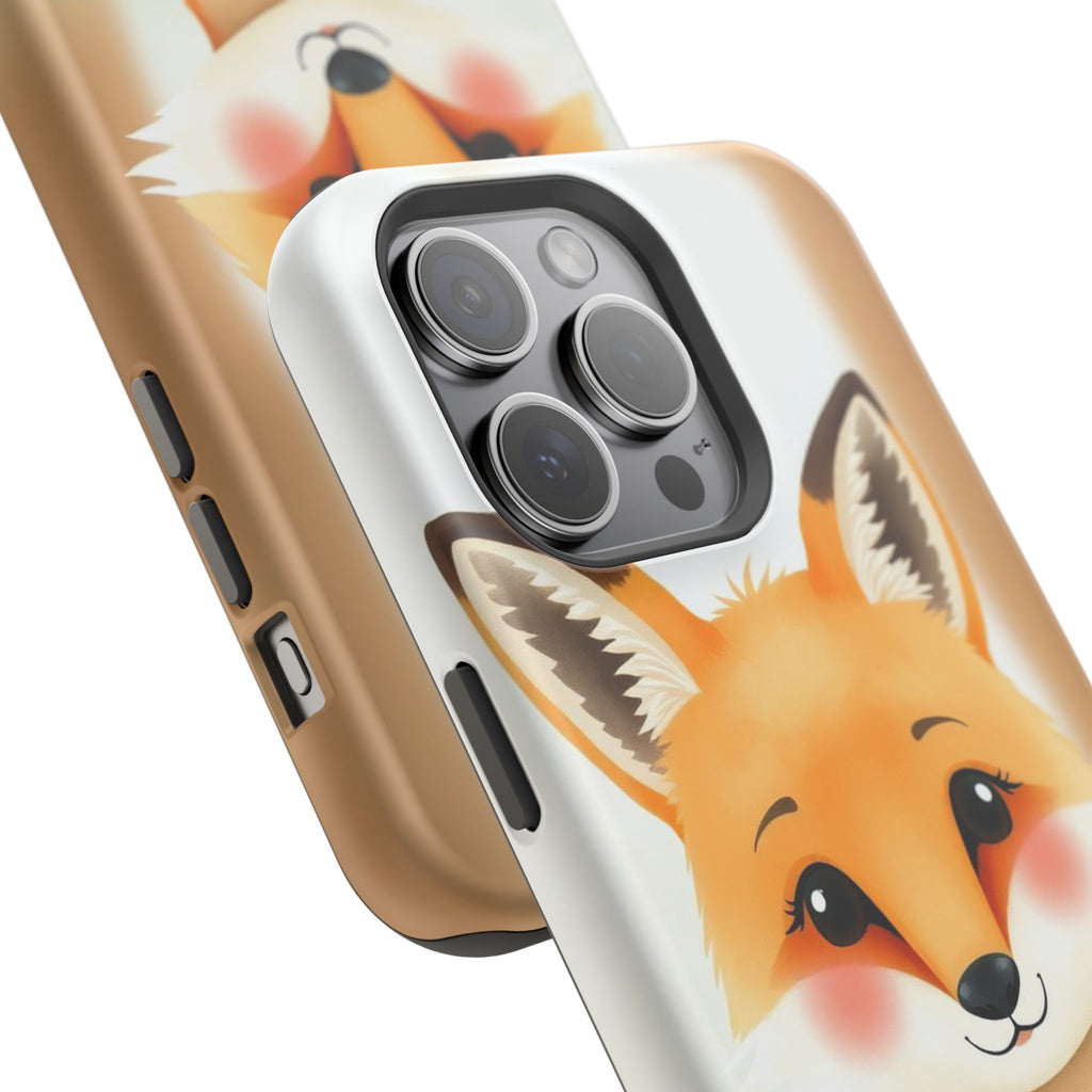 iPhone Watercolor Fox Portrait Kids Fun iPhone Phone Case Gift Slim · iPhone Cas