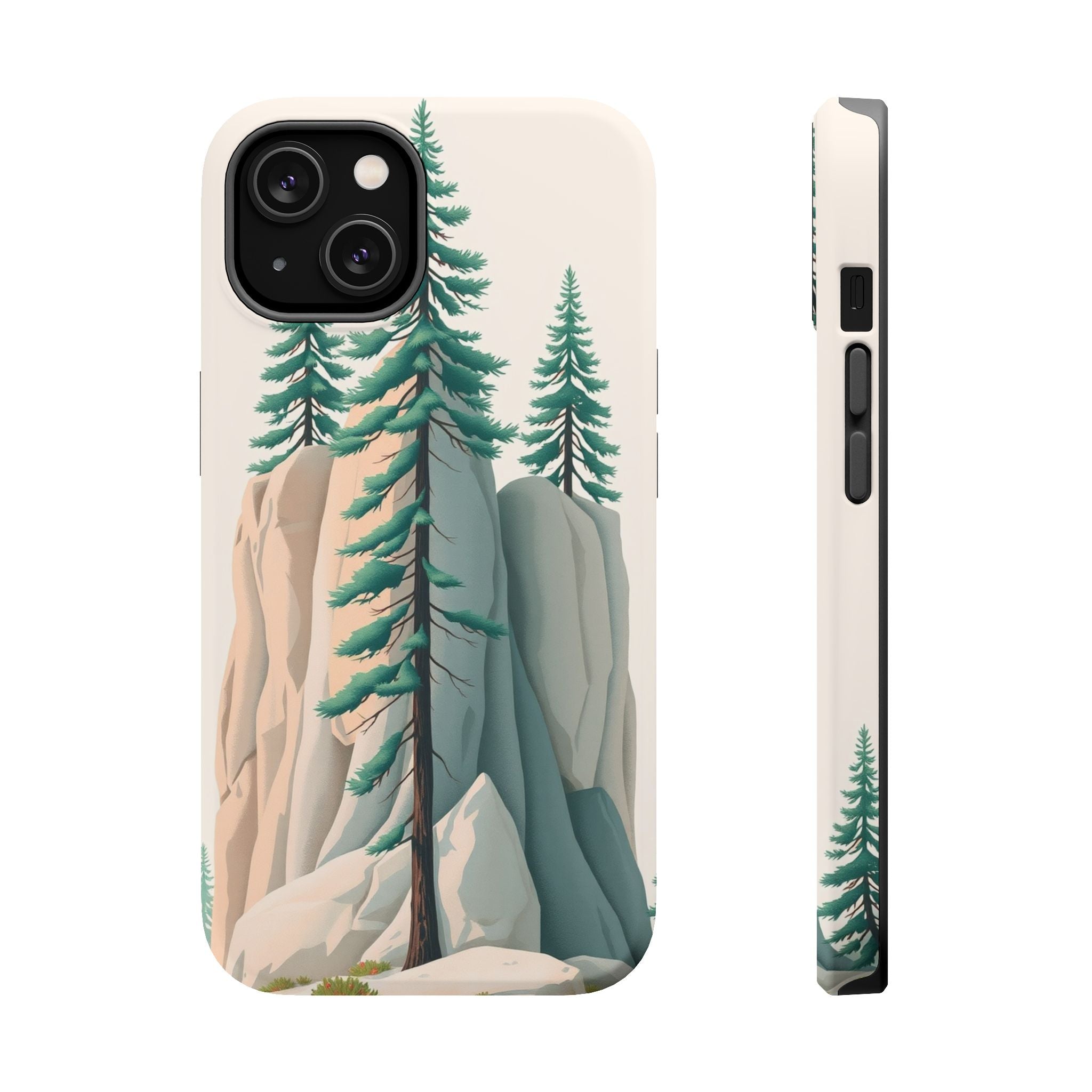 iPhone Pine Ridge Electric Art 17 Bold Modern Everyday Snap Case · iPhone Case