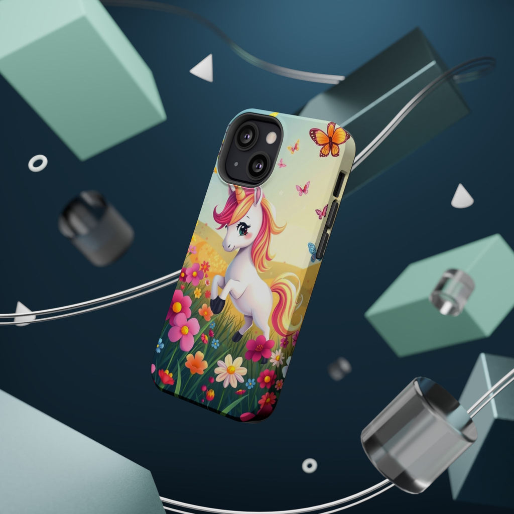 iPhone Magical Meadow Unicorn Kids Fun iPhone Phone Case Gift Slim · iPhone Case
