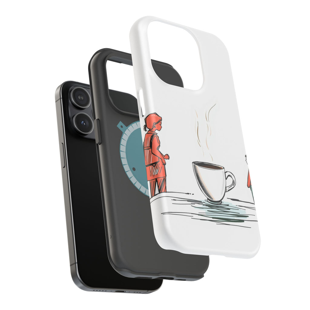 iPhone Coffee Before People Mystic Art Slim Everyday Designer Case · iPhone Case