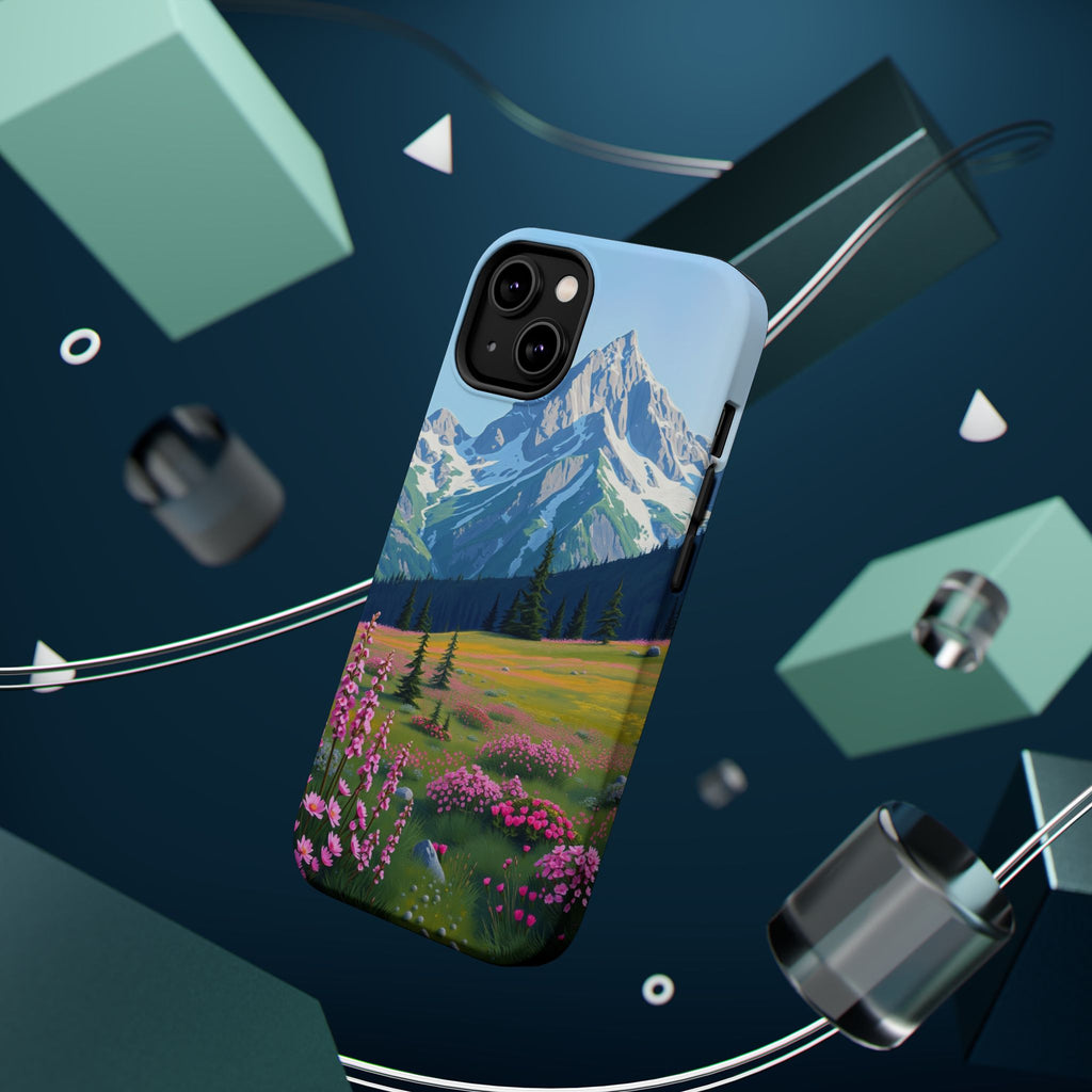iPhone Earthy Alpine Meadow Design Bold Modern Everyday Snap Case · iPhone Case
