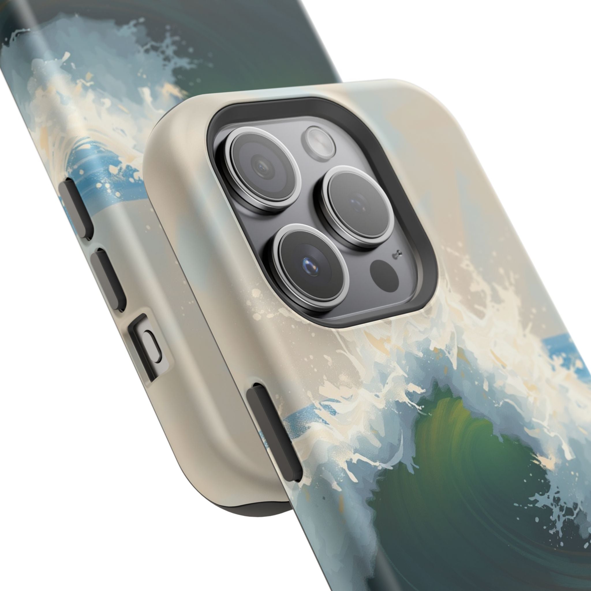 iPhone Radiant Ocean Wave Crash Design Slim Everyday Designer Case · iPhone Case