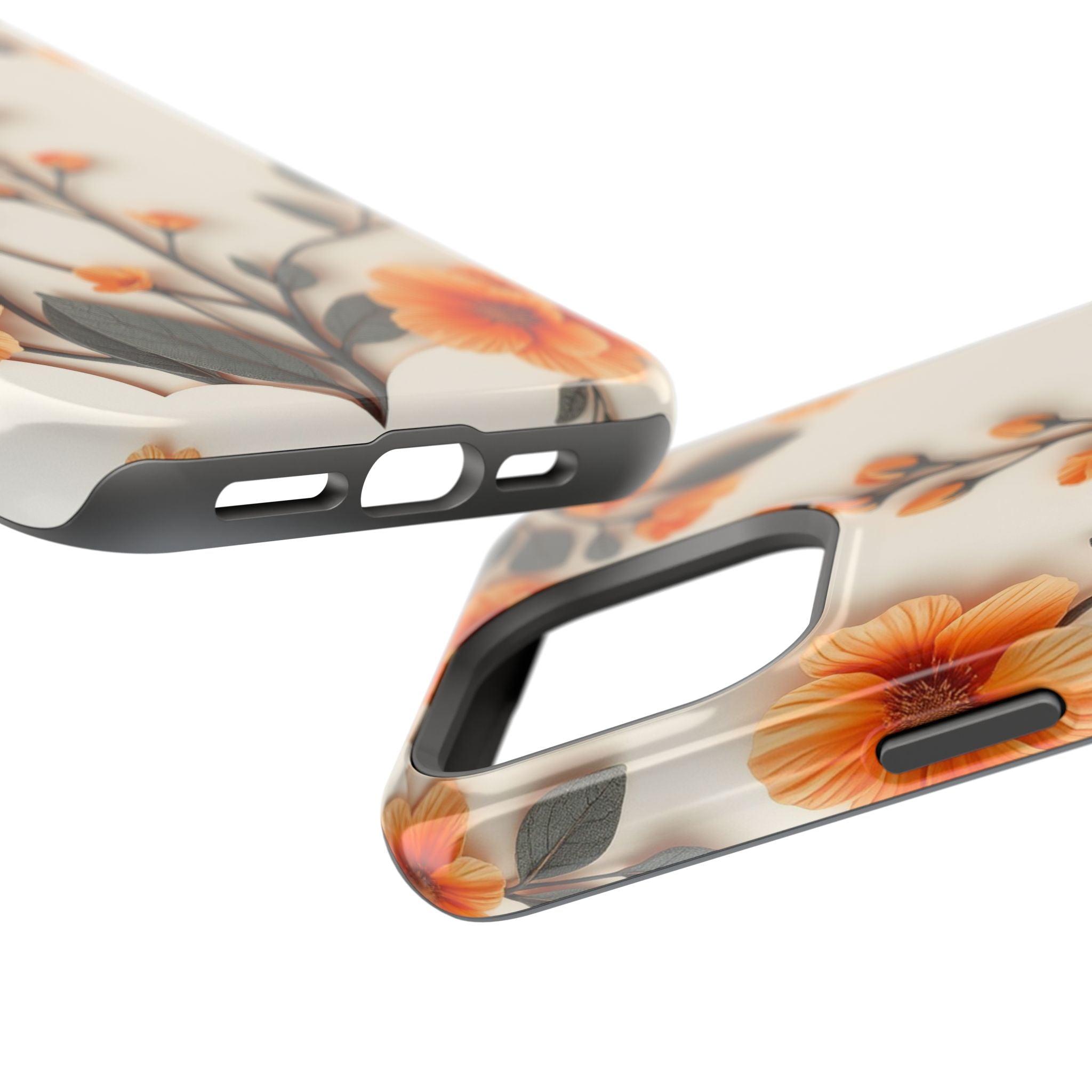 iPhone Vintage Botanical Print Paper Cut Art Slim iPhone Everyday · iPhone Case