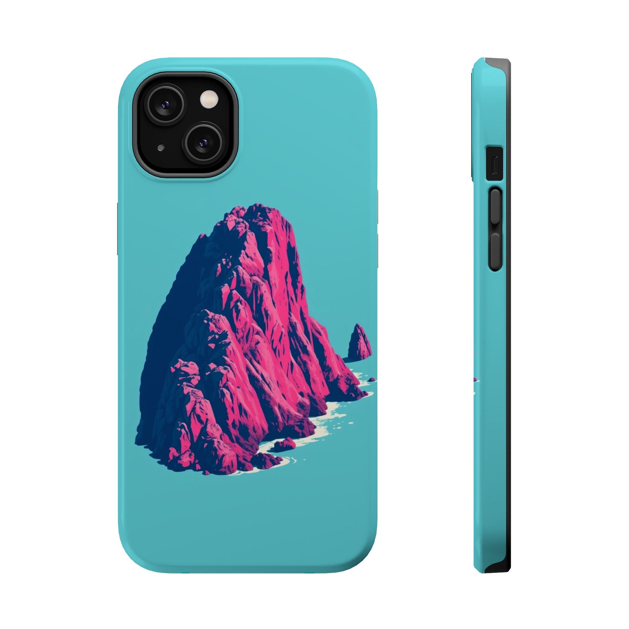 iPhone Rocky Coastline Pop Art Bold Slim Everyday Designer Case · iPhone Case