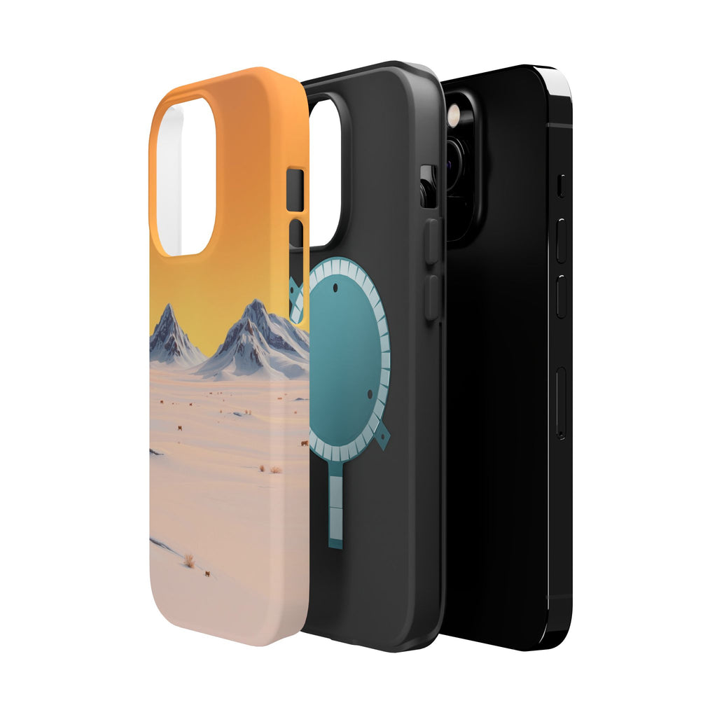 iPhone Mustard And Rust Arctic Tundra Slim Everyday iPhone 20 Designer · iPhone