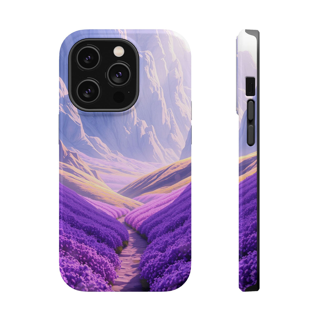 iPhone Lavender And Pearl Valley Floor Slim Everyday Designer Case · iPhone Case
