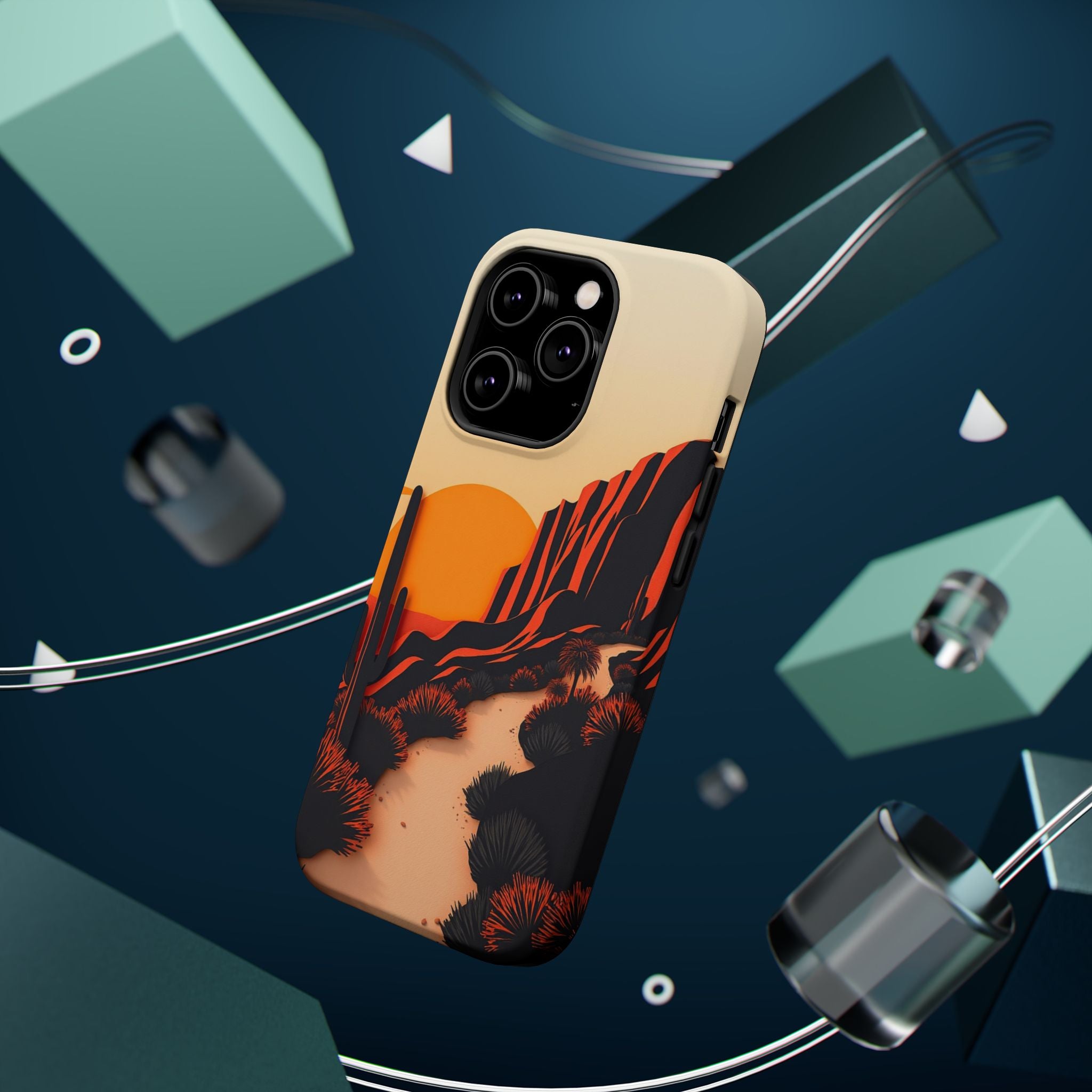 iPhone Serene Mesa Sunset Design 12 Slim Everyday Designer Case · iPhone Case