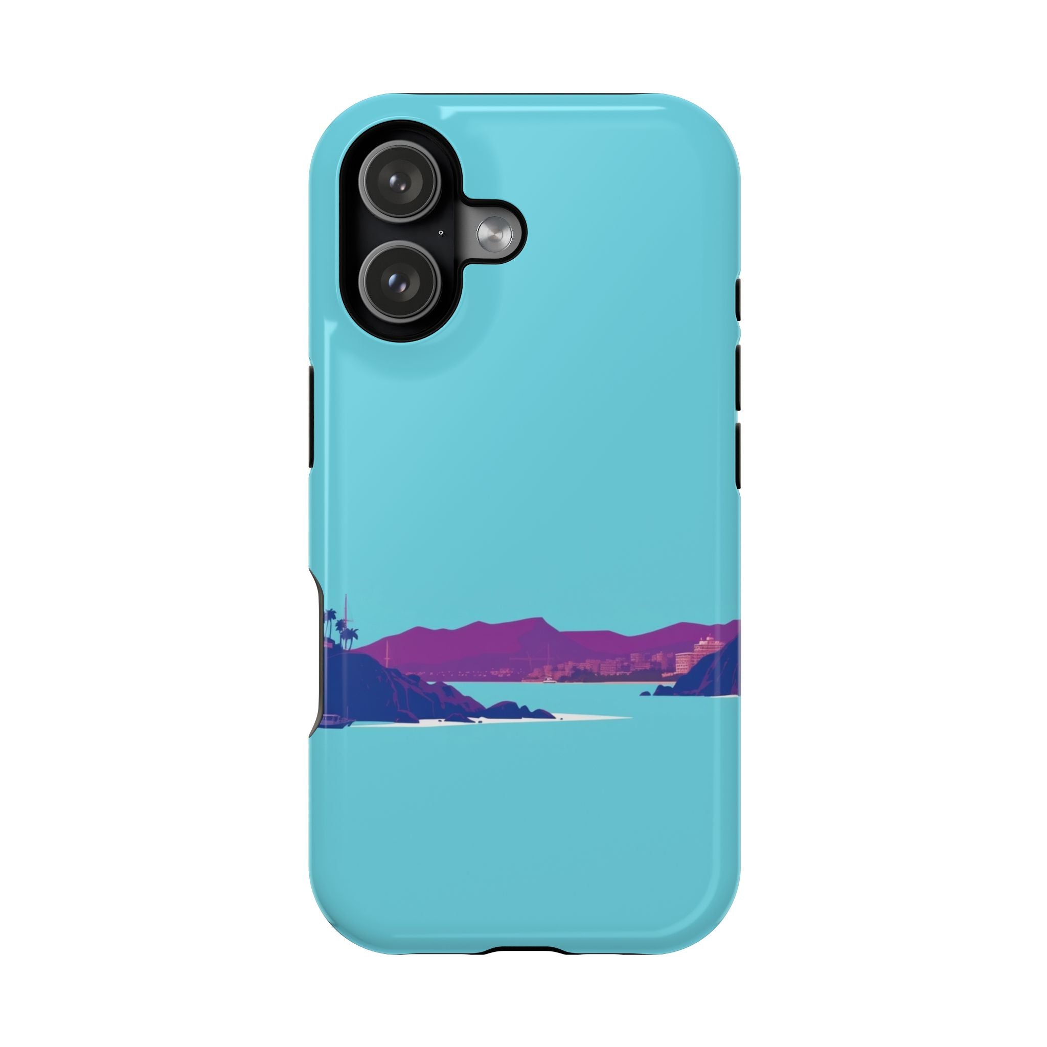 iPhone Hibiscus Coast Mystic Art Bold Modern Everyday Snap Case · iPhone Case
