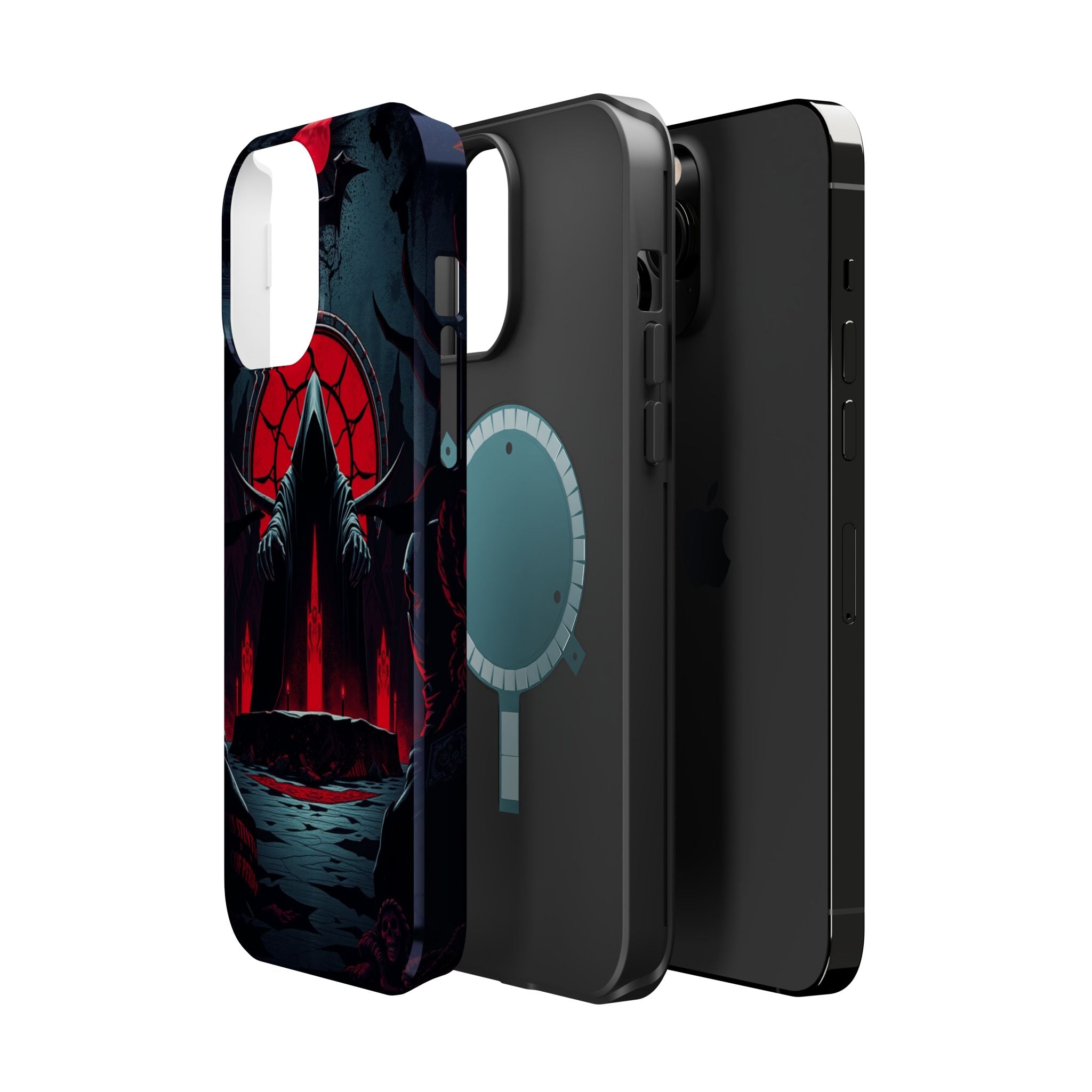 iPhone Serene Necromancer Circle Design Slim Everyday Designer Case · iPhone Cas