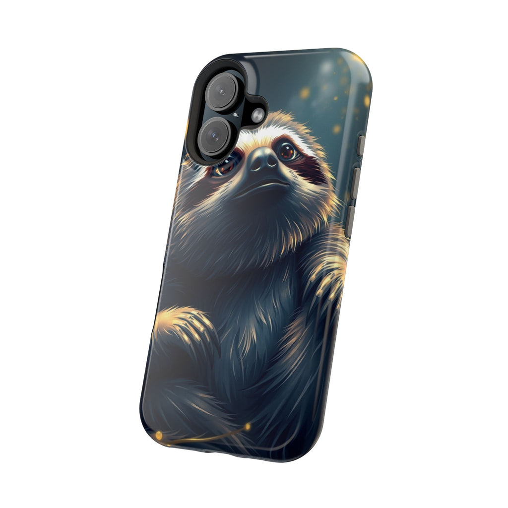 iPhone Vibrant Cozy Sloth Mode Design Slim Everyday Designer Case · iPhone Case