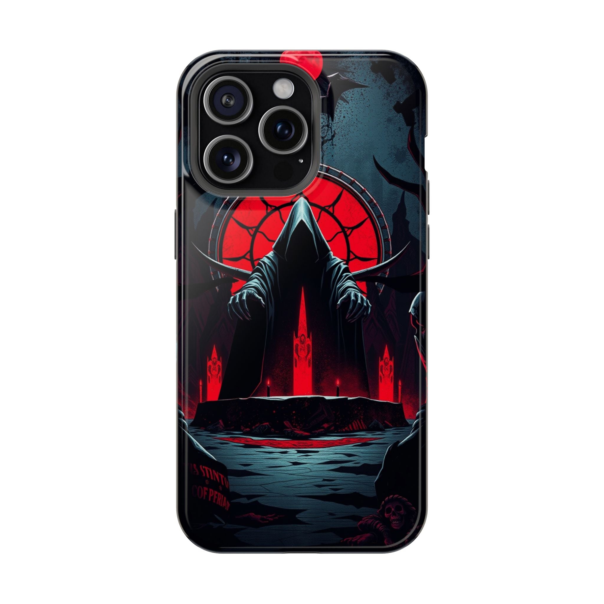 iPhone Serene Necromancer Circle Design Slim Everyday Designer Case · iPhone Cas