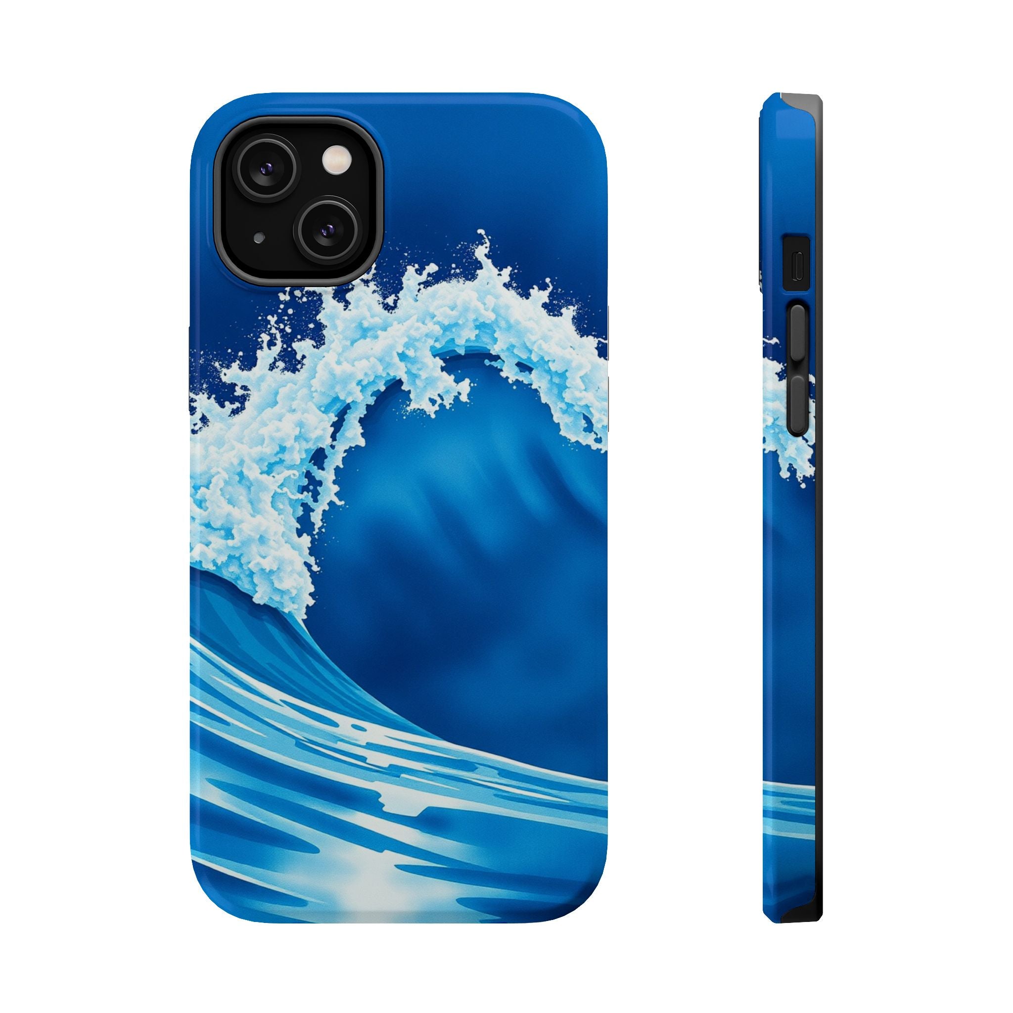 iPhone Serene Wave Interference Design Slim Everyday Designer Case · iPhone Case