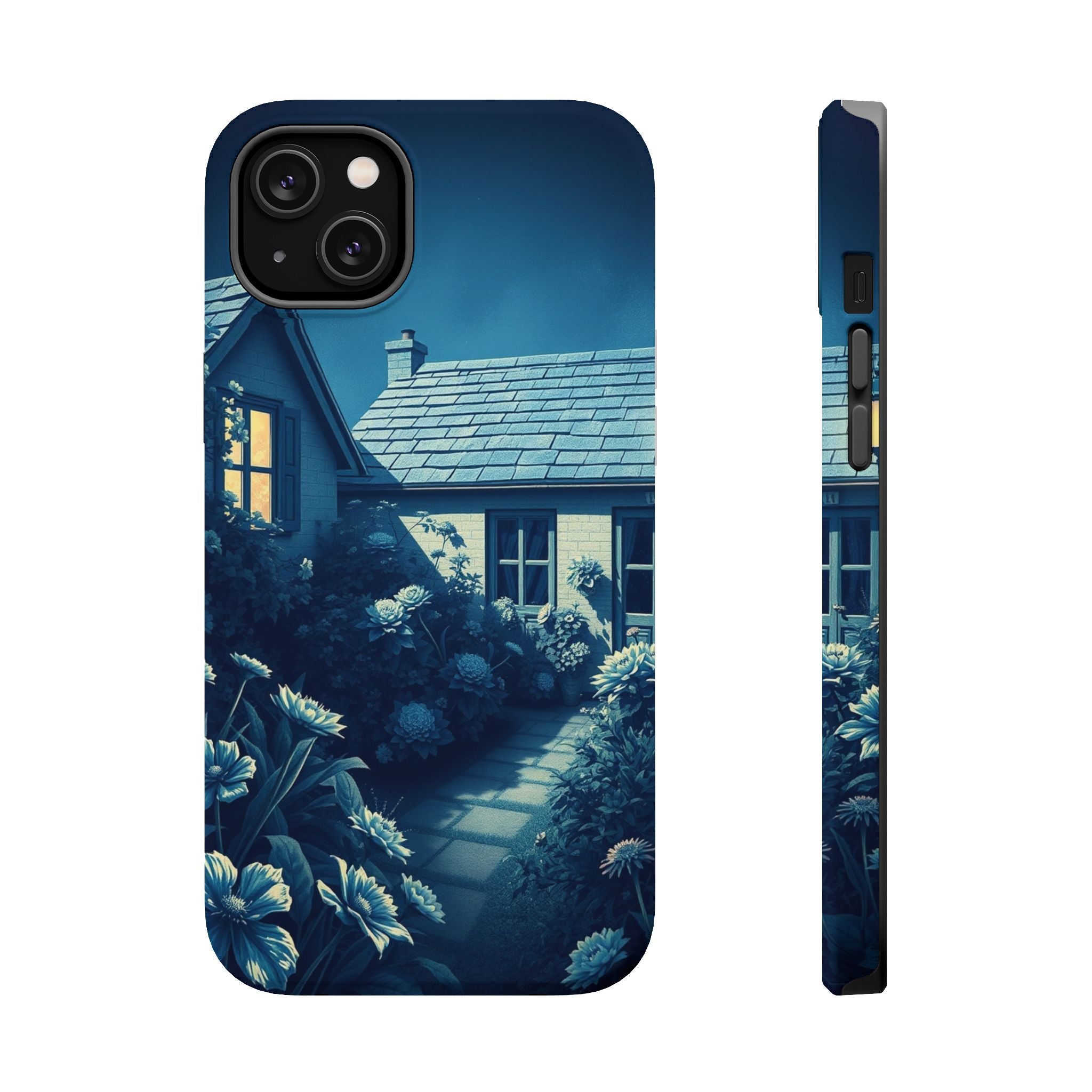 iPhone Cottage Garden Vintage Retro Poster Slim iPhone Everyday · iPhone Case