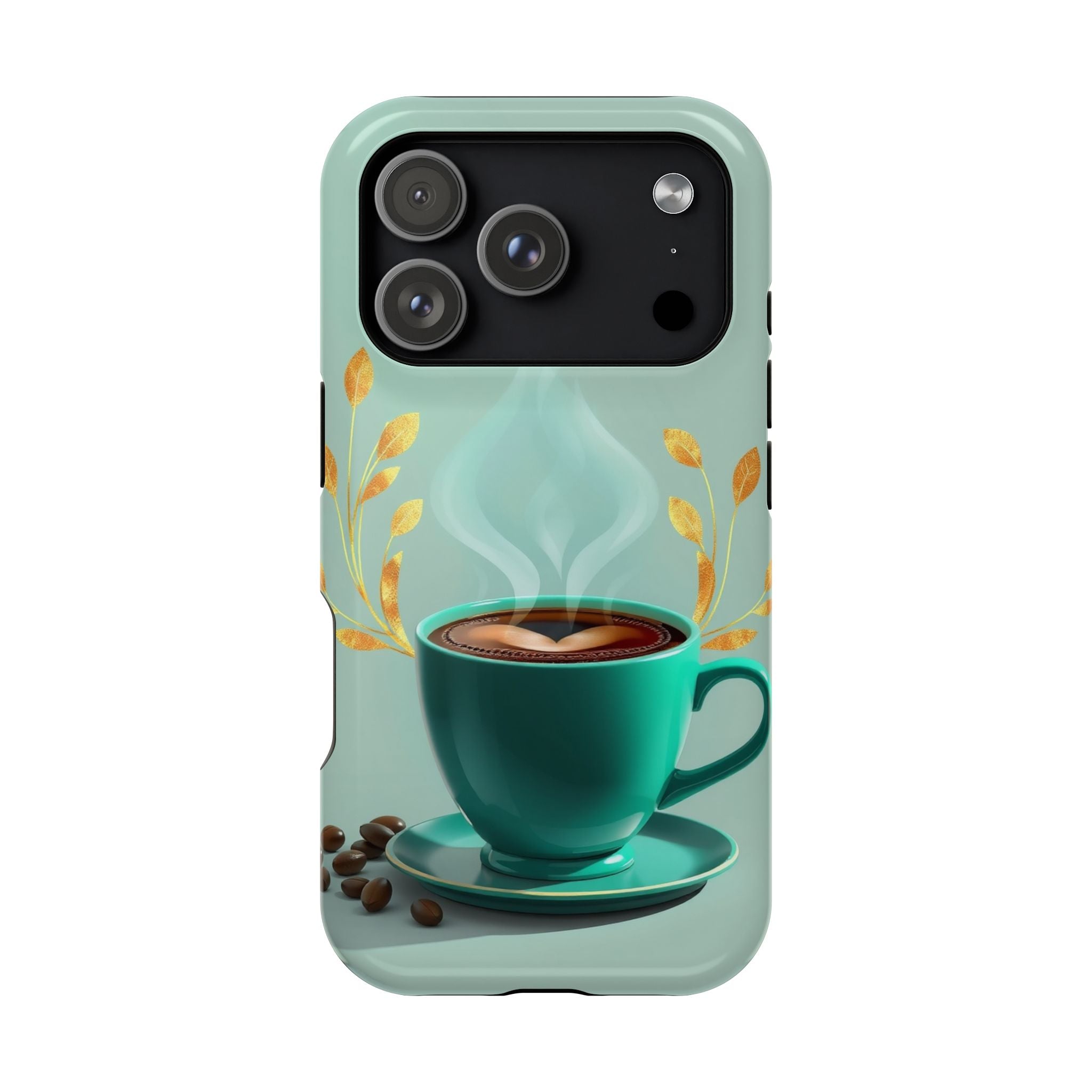 iPhone Radiant Emotional Support Coffee Design Soft Finish Everyday Case · iPhon