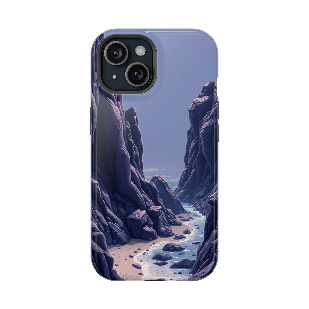 iPhone Rocky Coastline Mystic Art Bold Modern Everyday Snap Case · iPhone Case