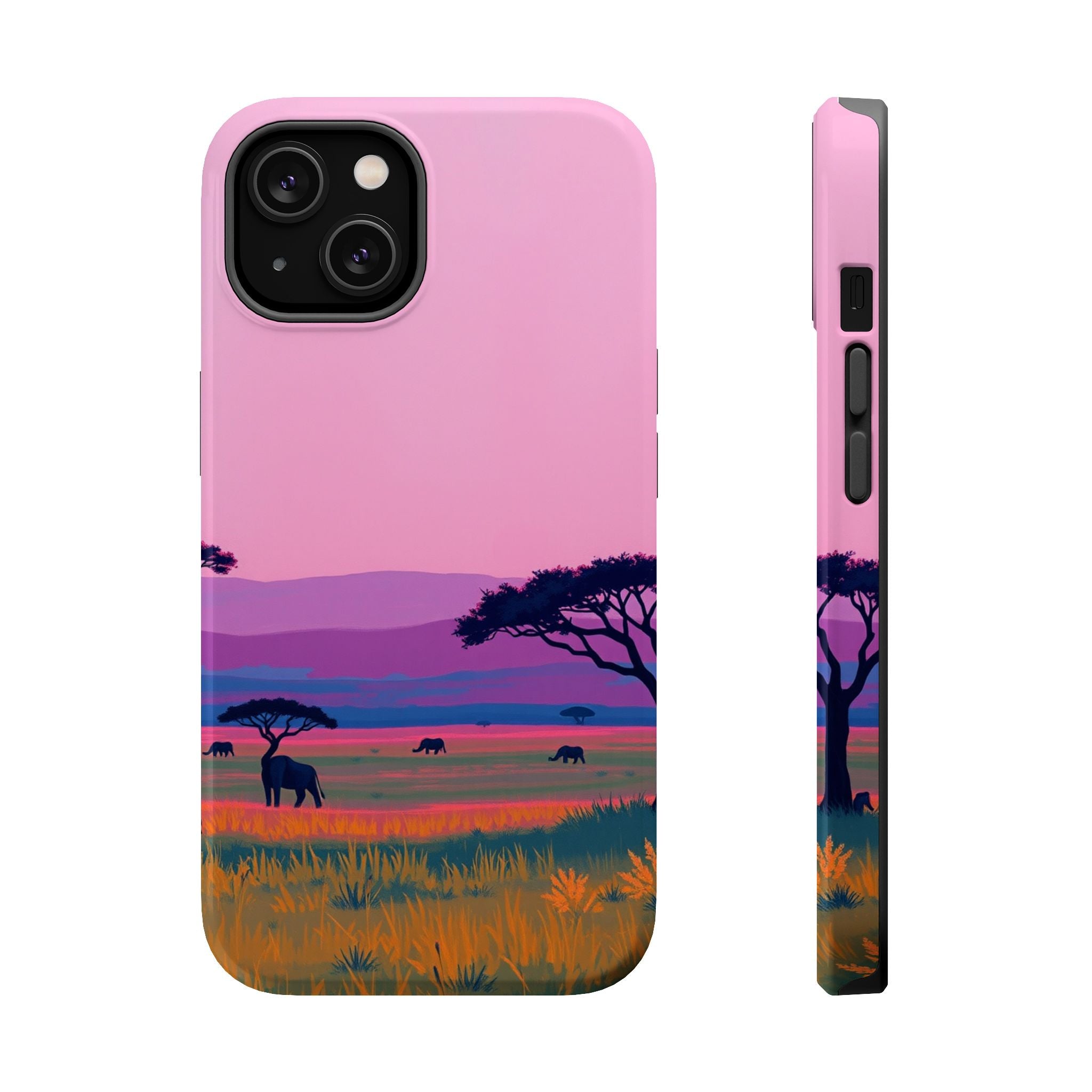 iPhone Savanna Horizon Electric Art Slim Everyday Designer Case · iPhone Case