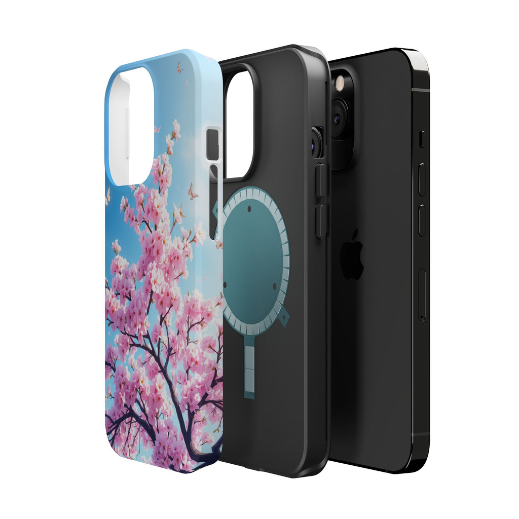 iPhone Cherry Blossom Floral Slim Everyday Designer Case · iPhone Case