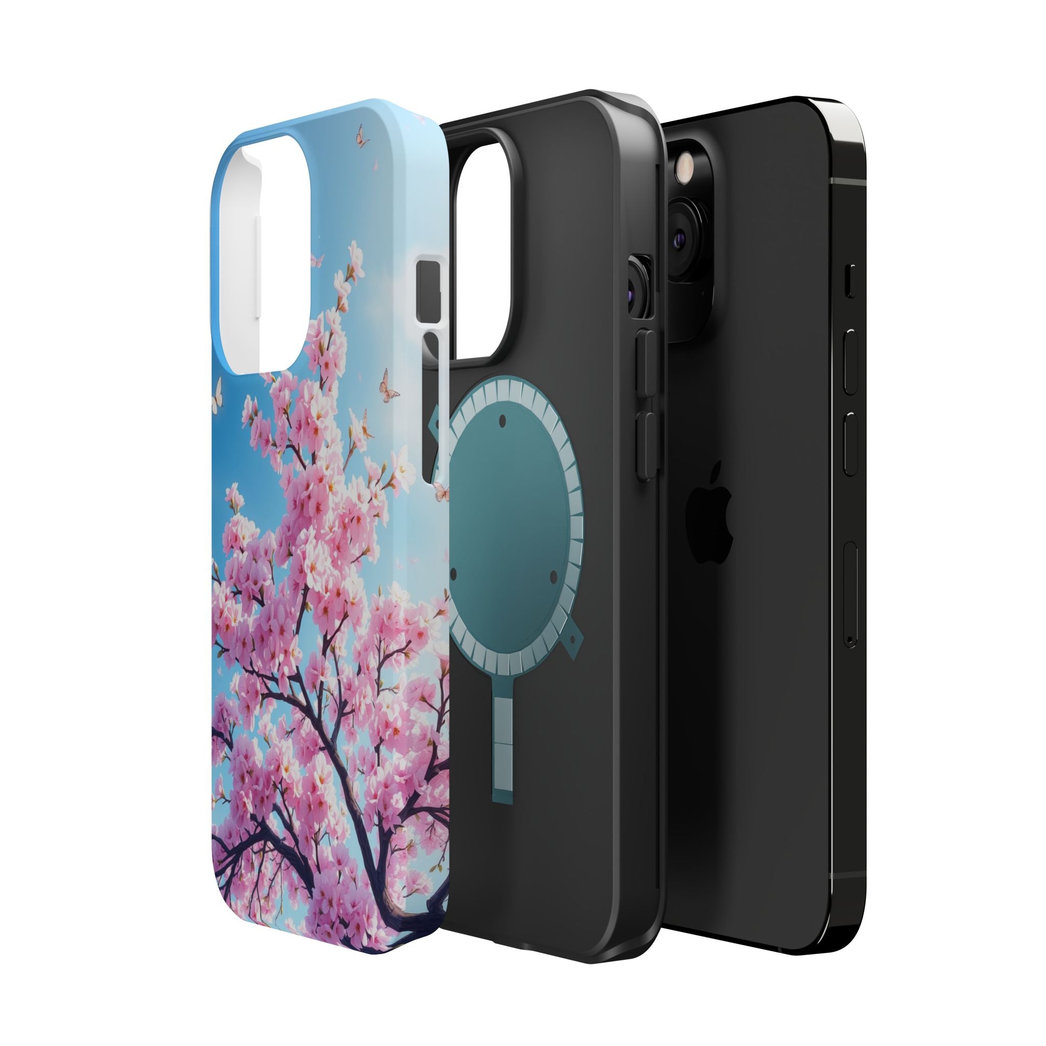 iPhone Cherry Blossom Floral Slim Everyday Designer Case · iPhone Case