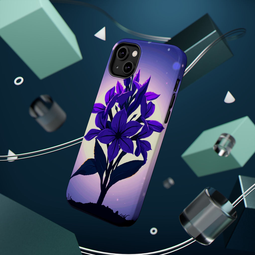 iPhone Floral Crown Mystic Art 13 Bold Modern Everyday Snap Case · iPhone Case