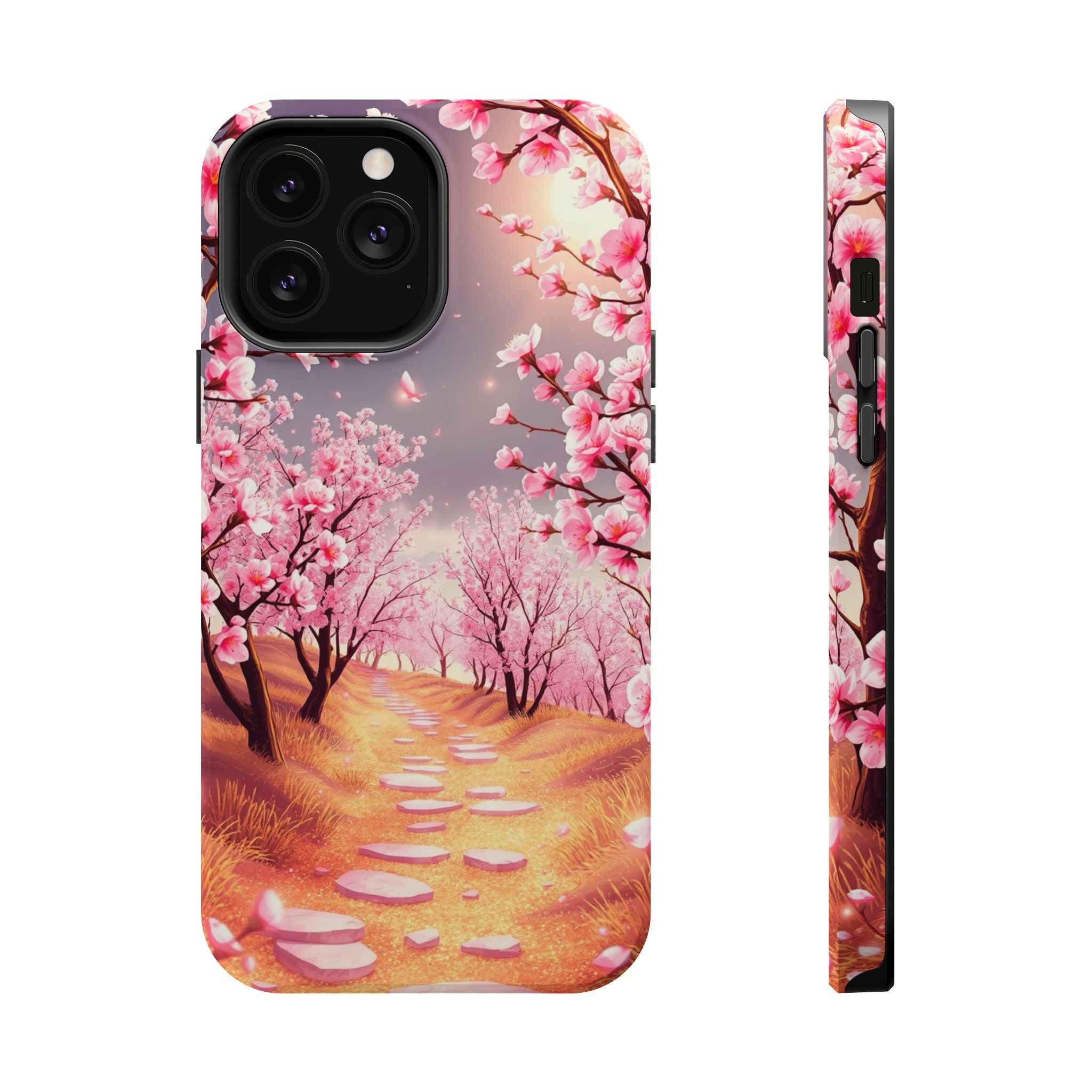 iPhone Dreamy Blossom Trail Design 14 Slim Everyday Designer Case · iPhone Case