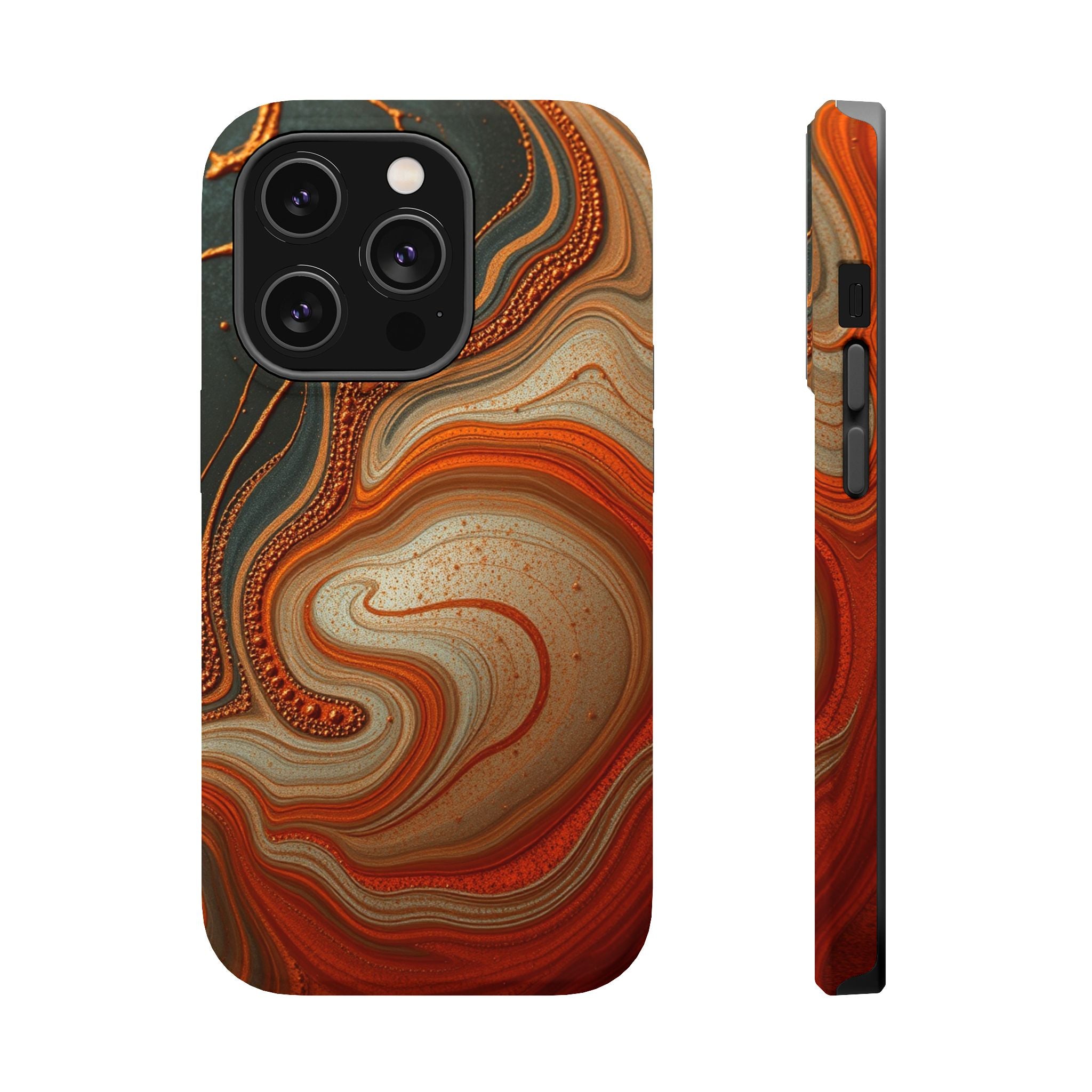 iPhone Marble Swirl Enchanted Art Bold Modern Everyday Snap Case · iPhone Case