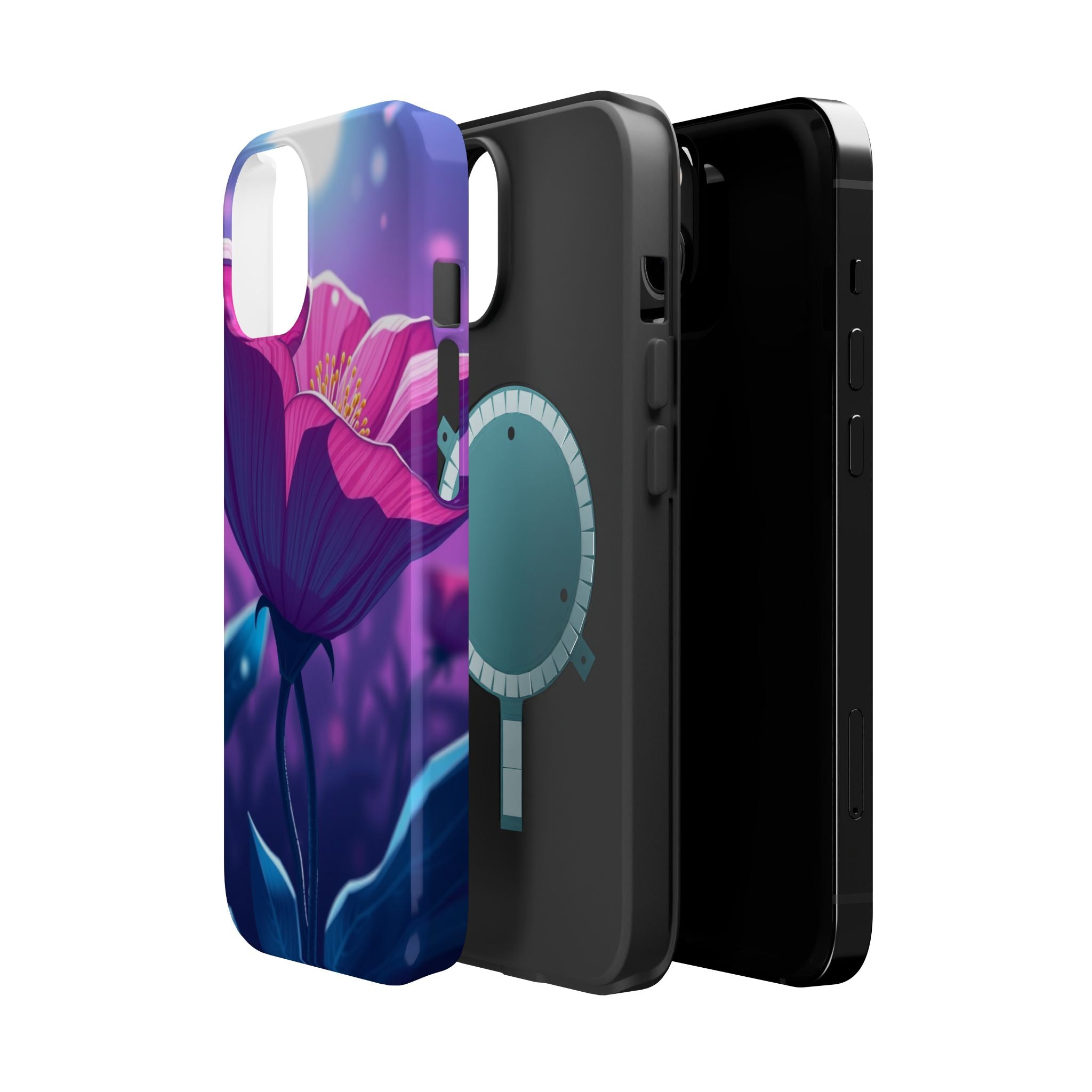 iPhone Night Bloomer Pastel Kawaii Bold Modern Everyday Snap Case · iPhone Case