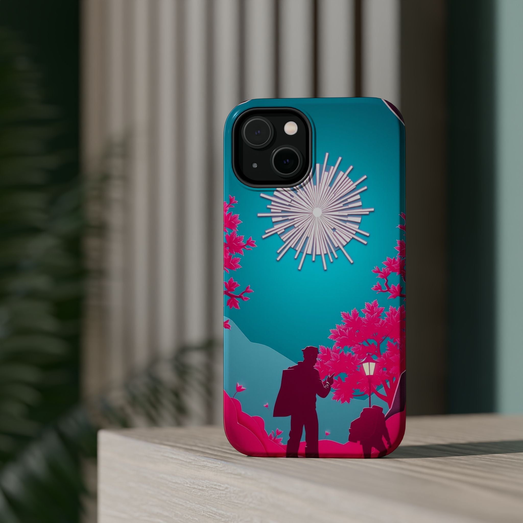 iPhone Bud Burst Paper Cut Art Slim Everyday Designer Case · iPhone Case