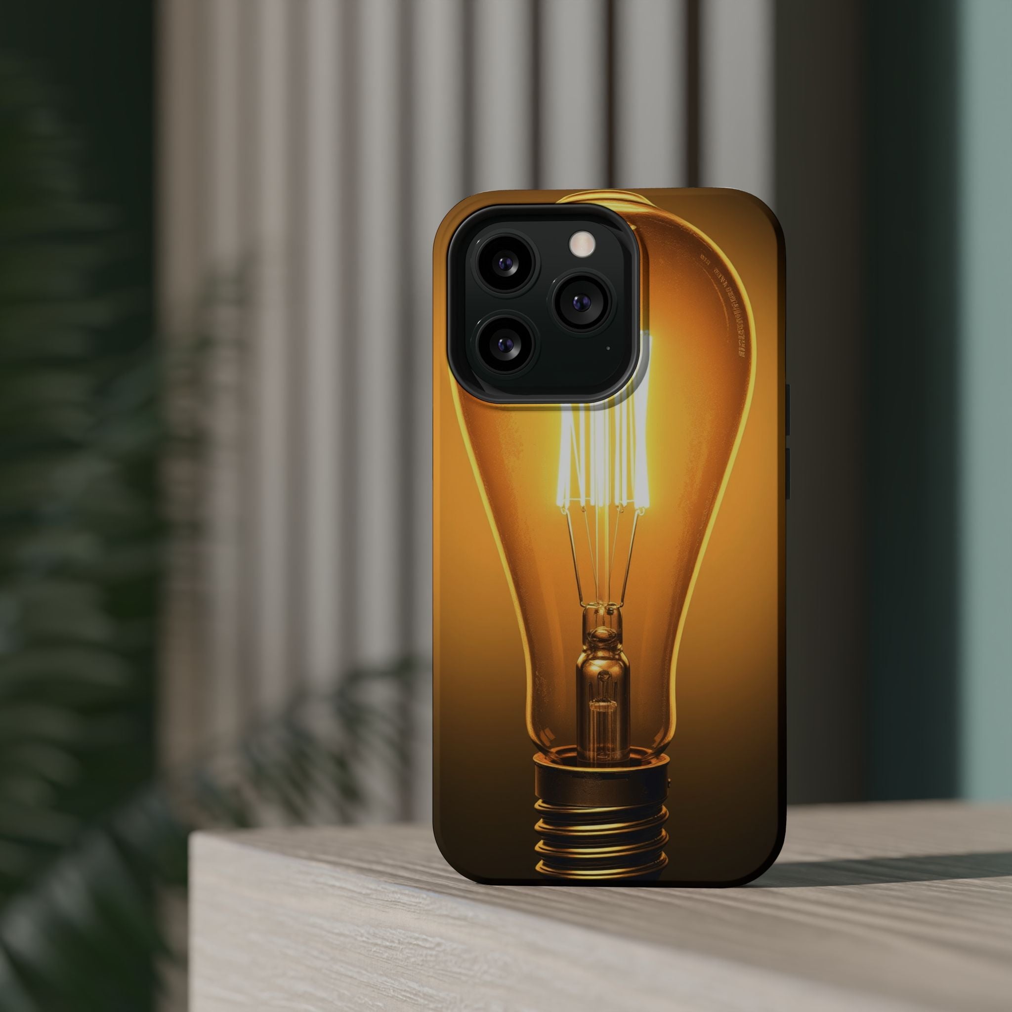 iPhone Edison Bulb Warm Enchanted Art Slim Everyday Designer Case · iPhone Case