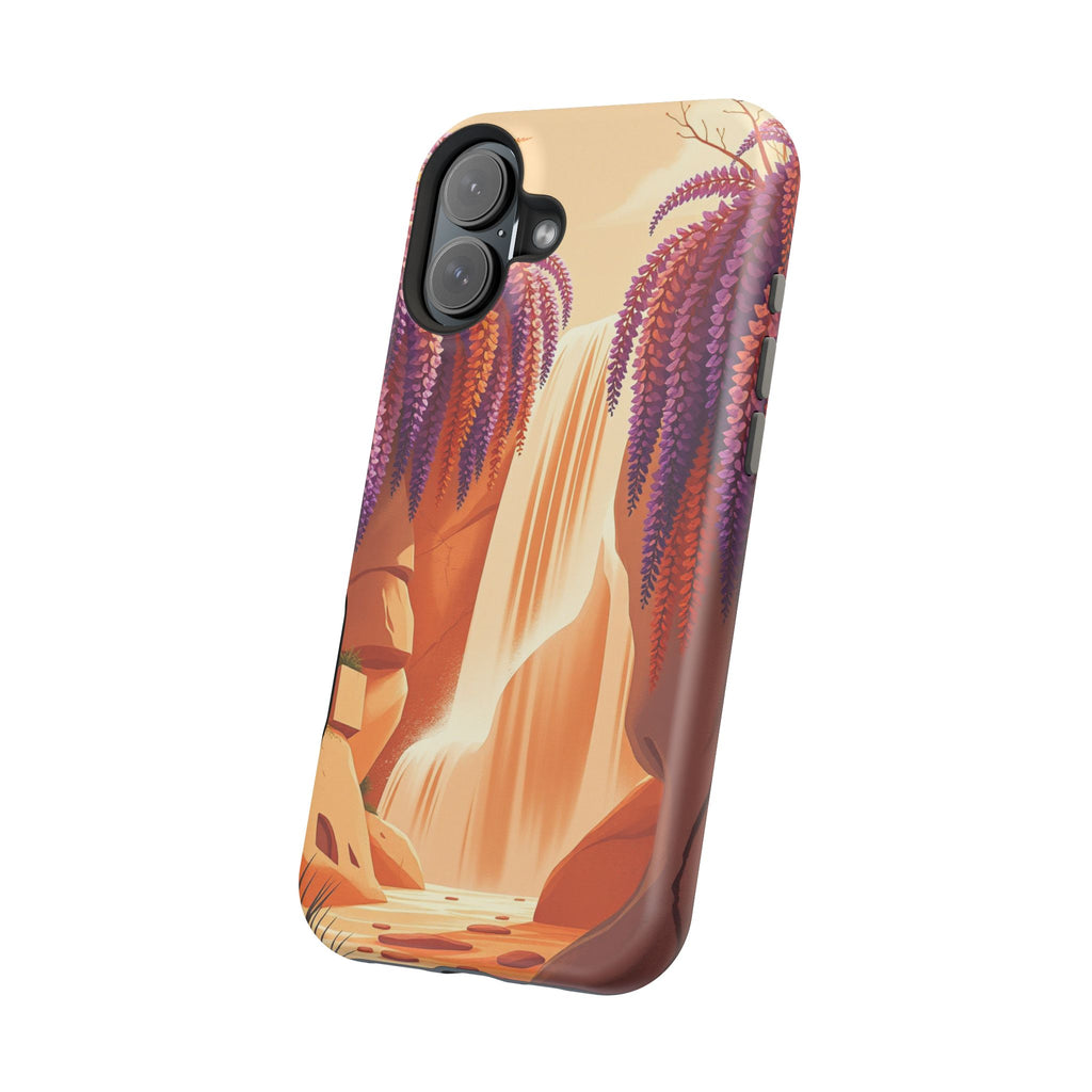 iPhone Wisteria Cascade Grunge Distressed Slim iPhone Everyday Designer · iPhone