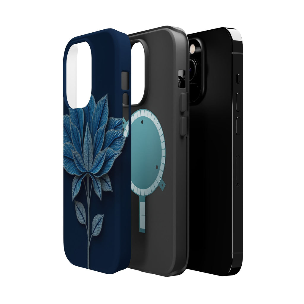 iPhone Night Bloomer Paper Cut Art Bold Modern Everyday Snap Case · iPhone Case