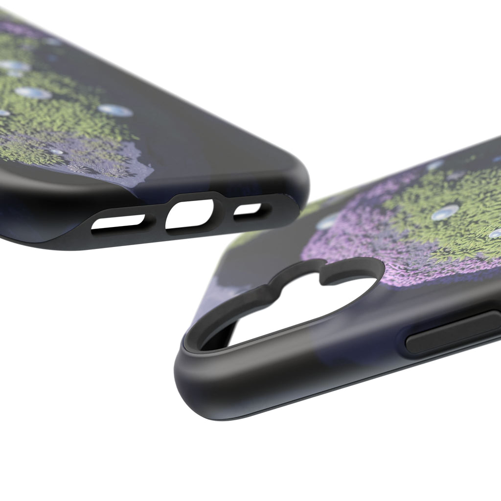 iPhone Moss Covered Rocks Electric Art Slim Everyday Designer Case · iPhone Case