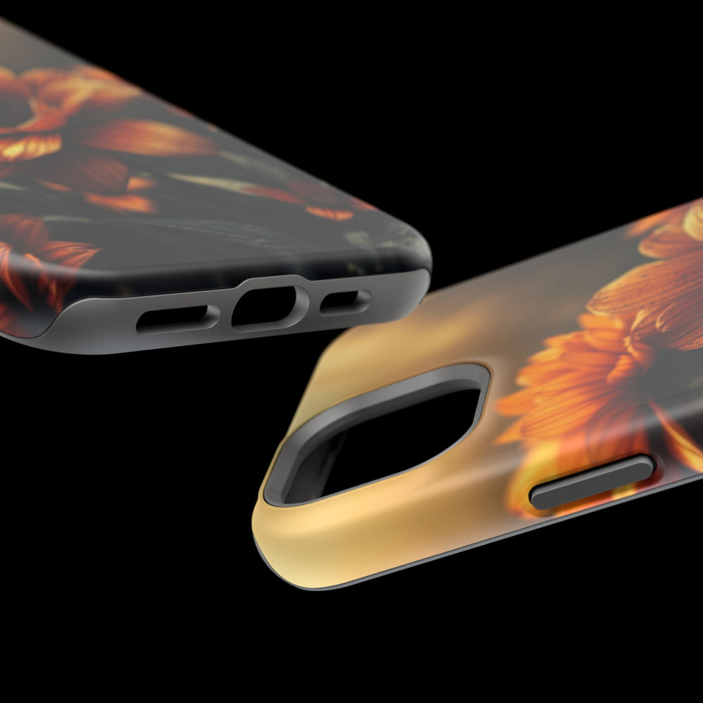 iPhone Radiant Floral Ombre Design Bold Modern Everyday Snap Case · iPhone Case