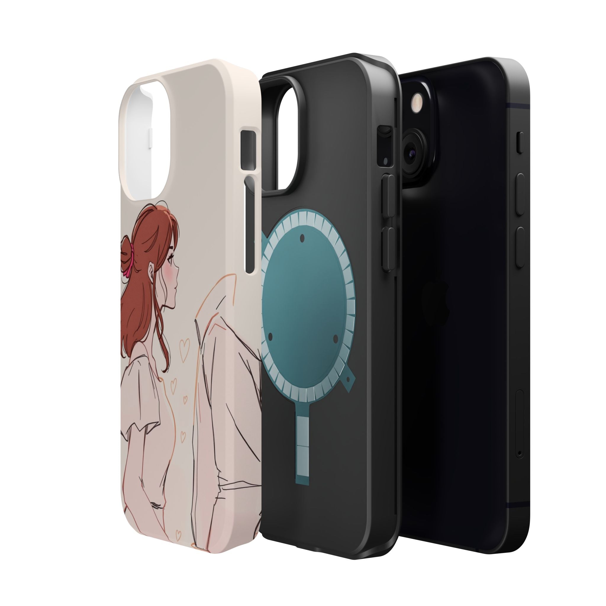 iPhone Serene Main Character Moment Design Slim Everyday Designer Case · iPhone