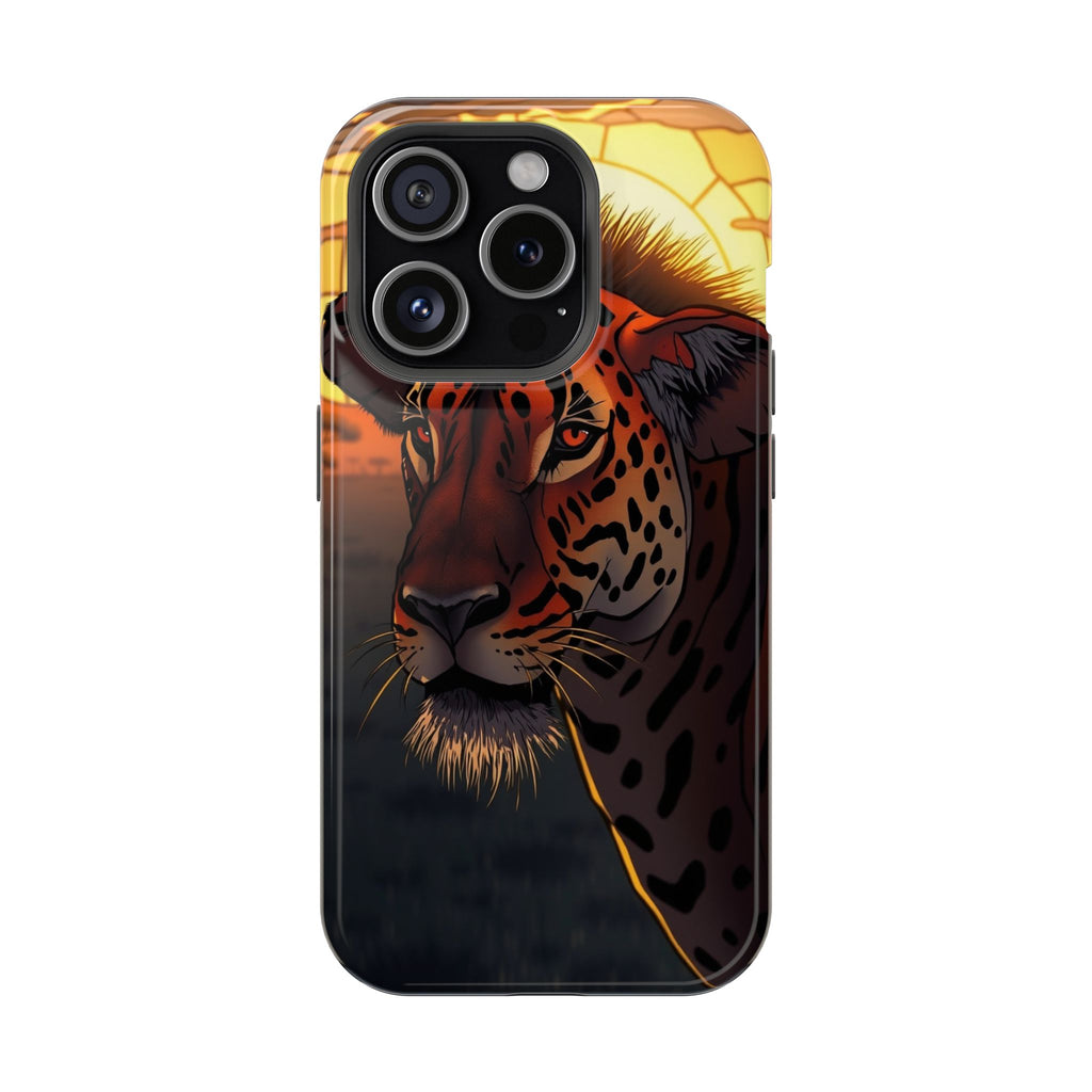 iPhone Savanna Horizon Stained Glass Slim Everyday Designer Case · iPhone Case