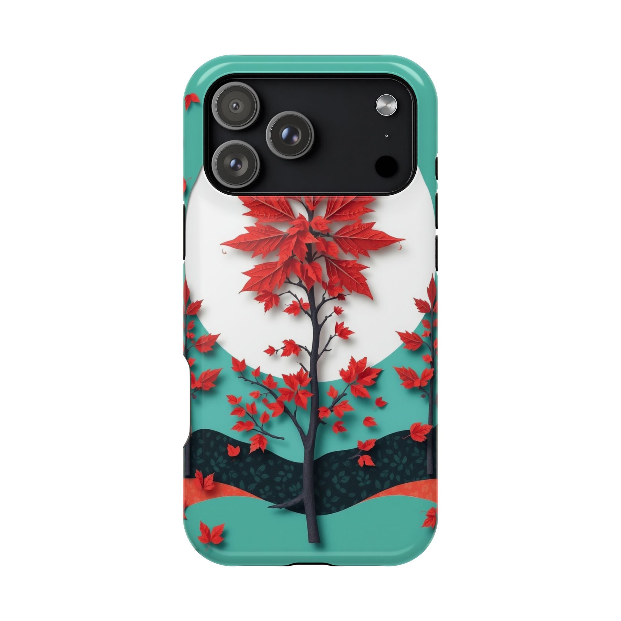 iPhone Autumn Maple Mystic Art Slim Everyday Designer Case · iPhone Case