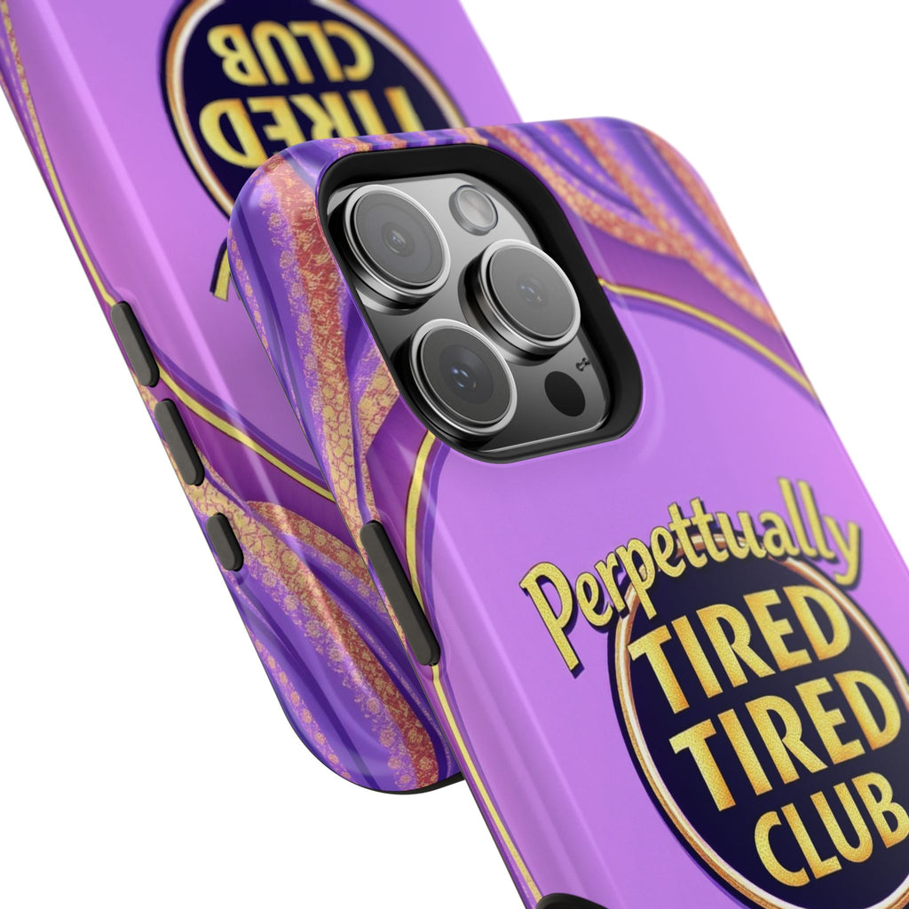 iPhone Perpetually Tired Club Bold Art Slim Everyday Designer Case · iPhone Case