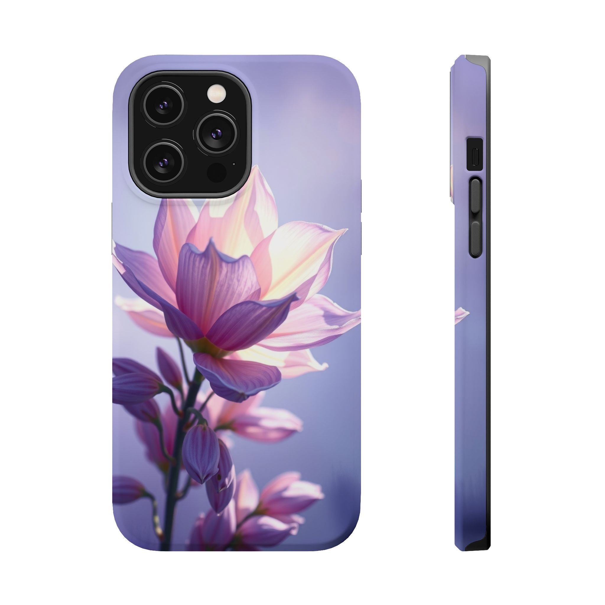 iPhone Floral Ombre Electric Art Bold Modern Everyday Snap Case · iPhone Case