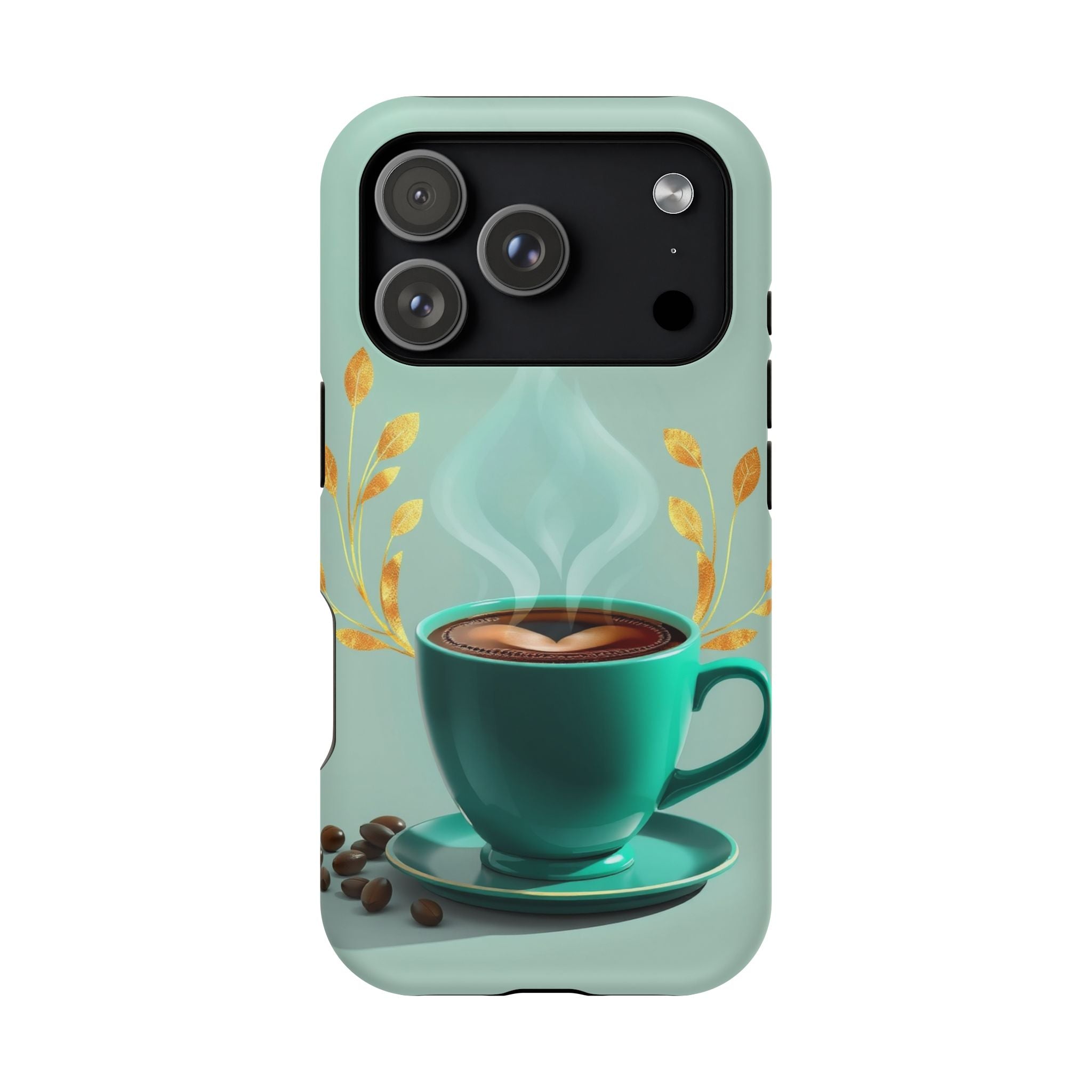 iPhone Radiant Emotional Support Coffee Design Soft Finish Everyday Case · iPhon